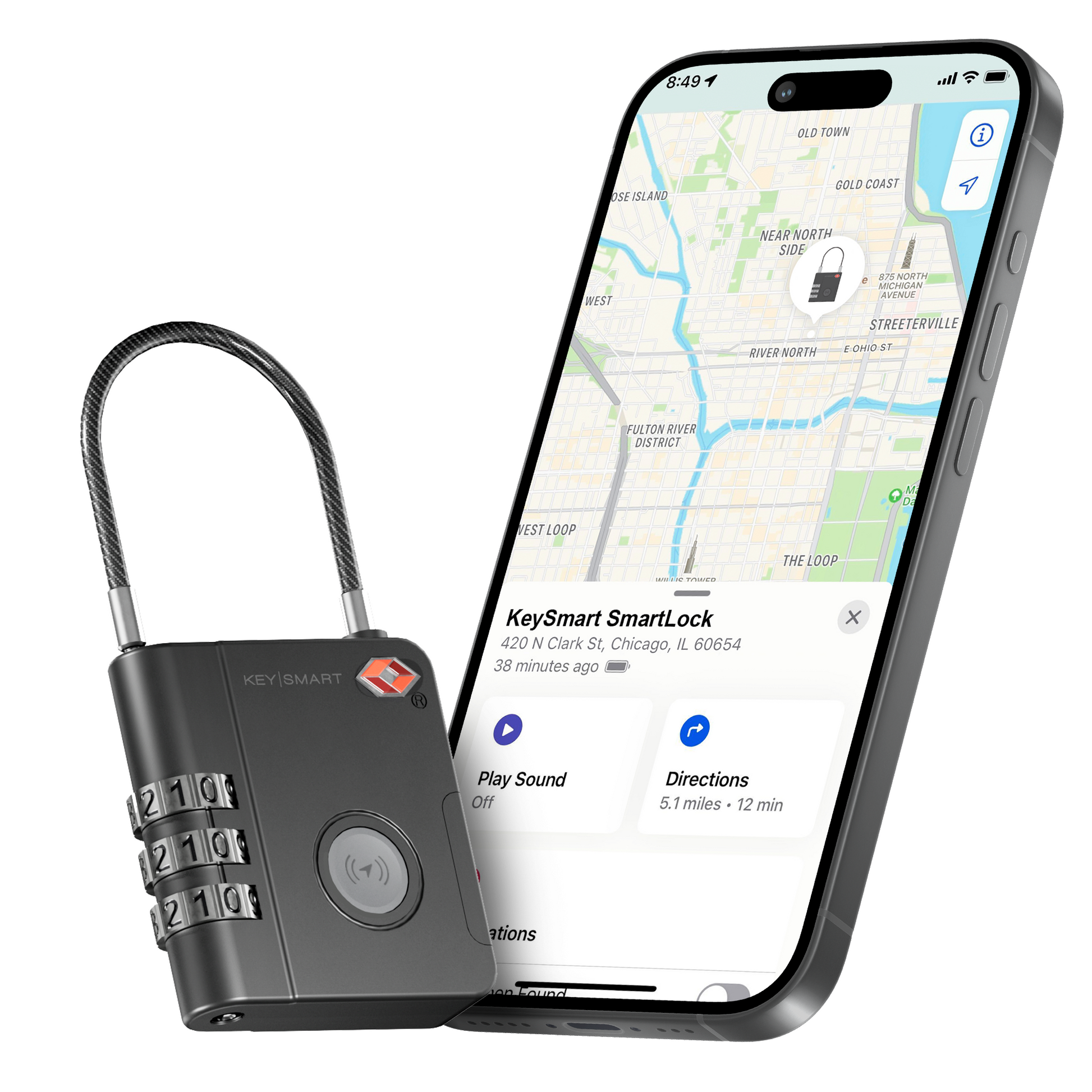 SmartLock | Luggage Lock + Tracking Device