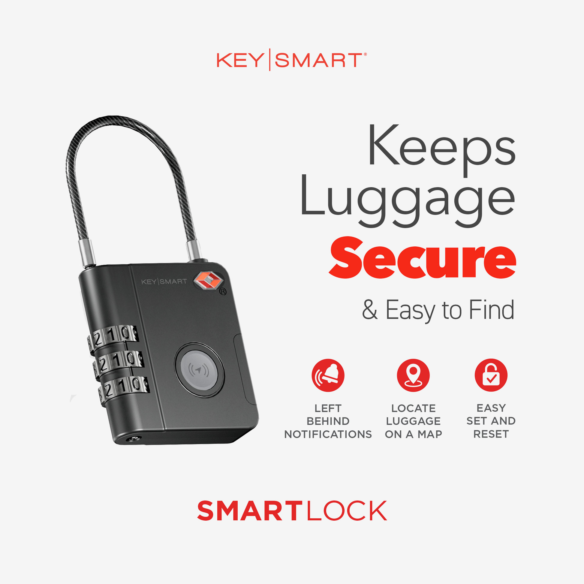 SmartLock | Luggage Lock + Tracking Device