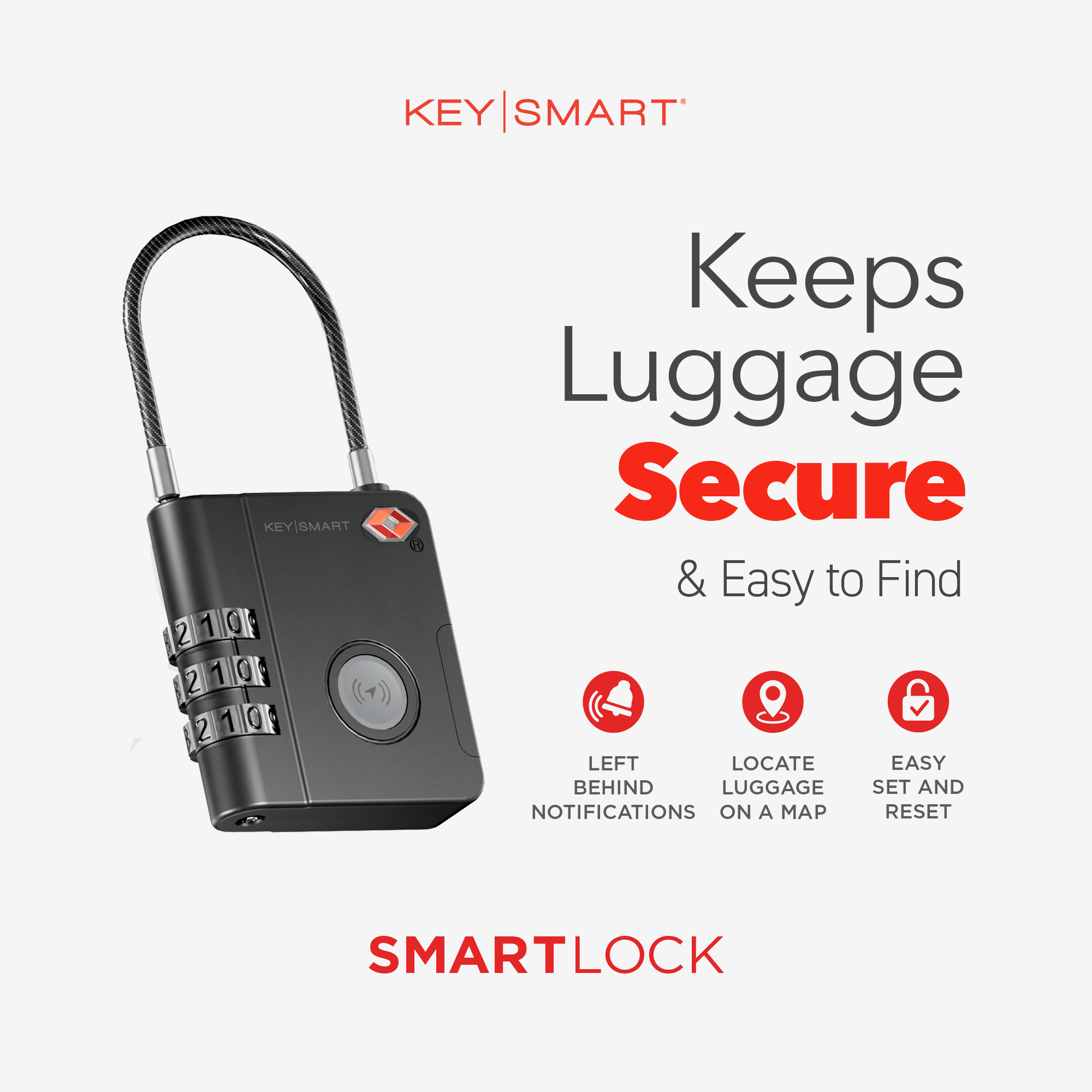 SmartLock | Luggage Lock + Tracking Device