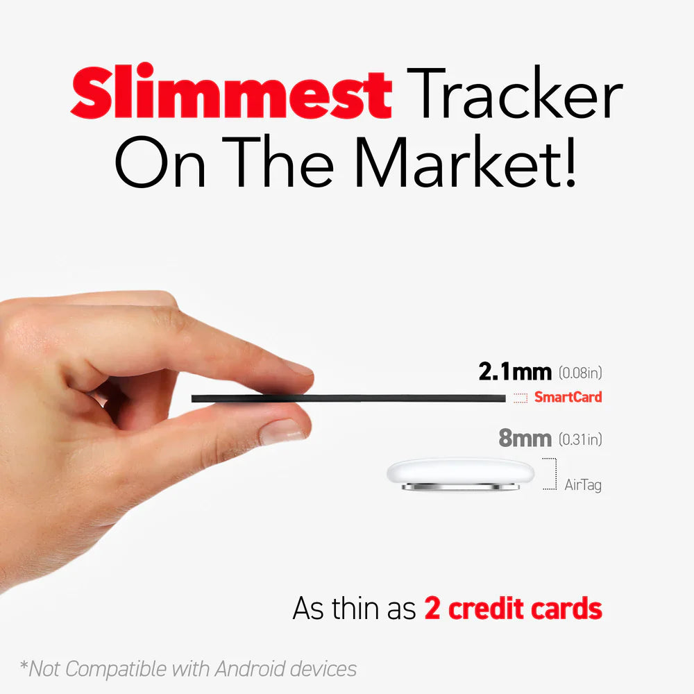 SmartCard Wallet Tracker V2 (Black)