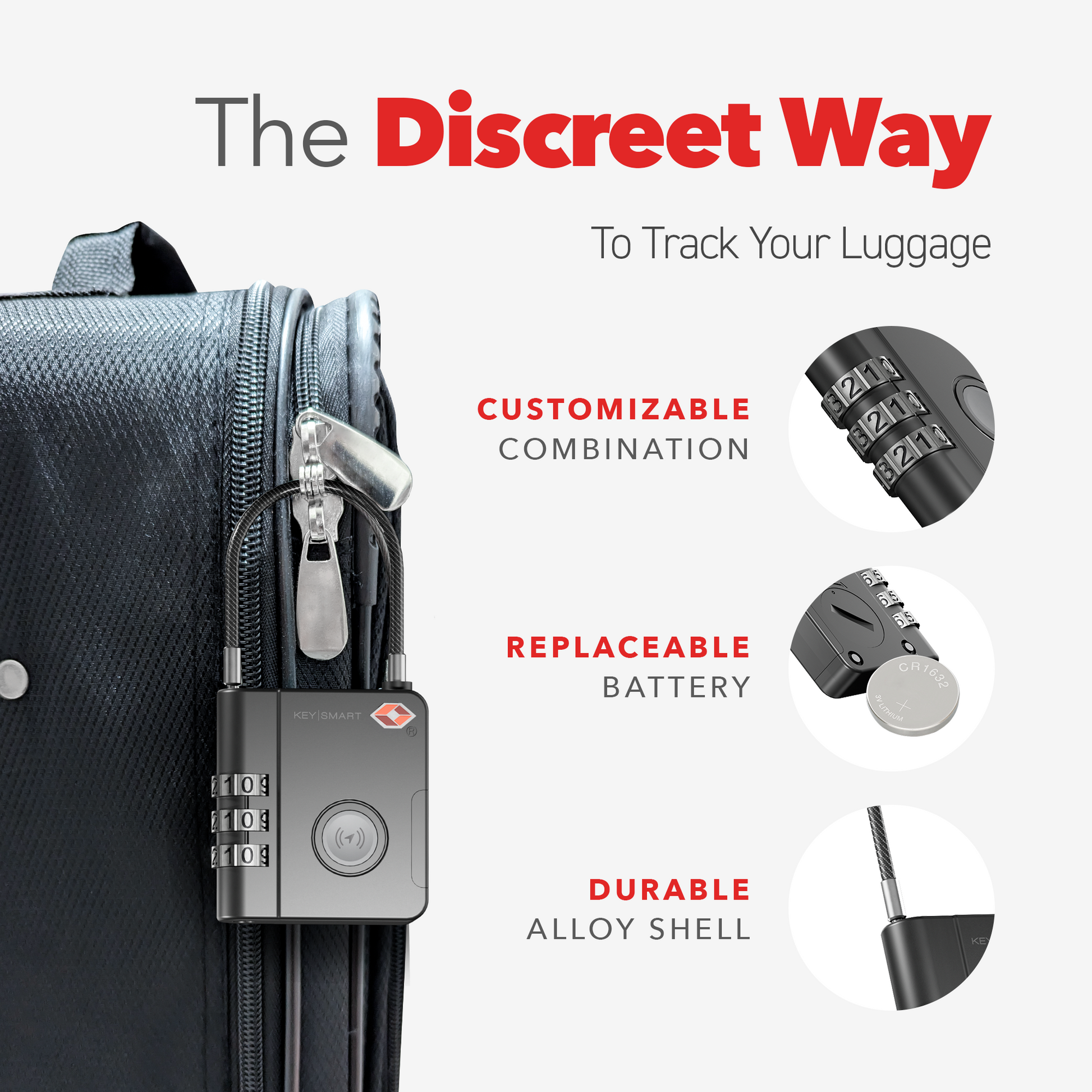 SmartLock | Luggage Lock + Tracking Device