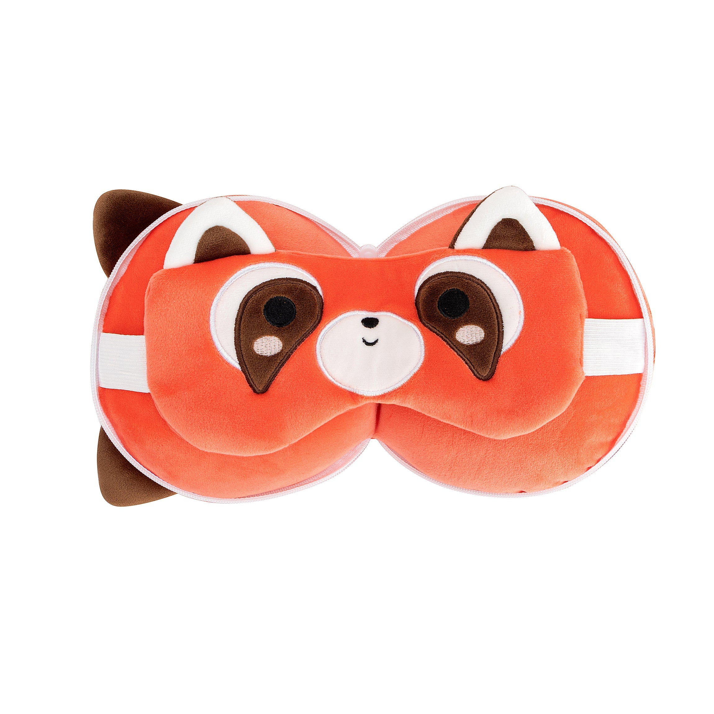 Kids 2-in-1 Travel Pillow and Eye Mask - Fox