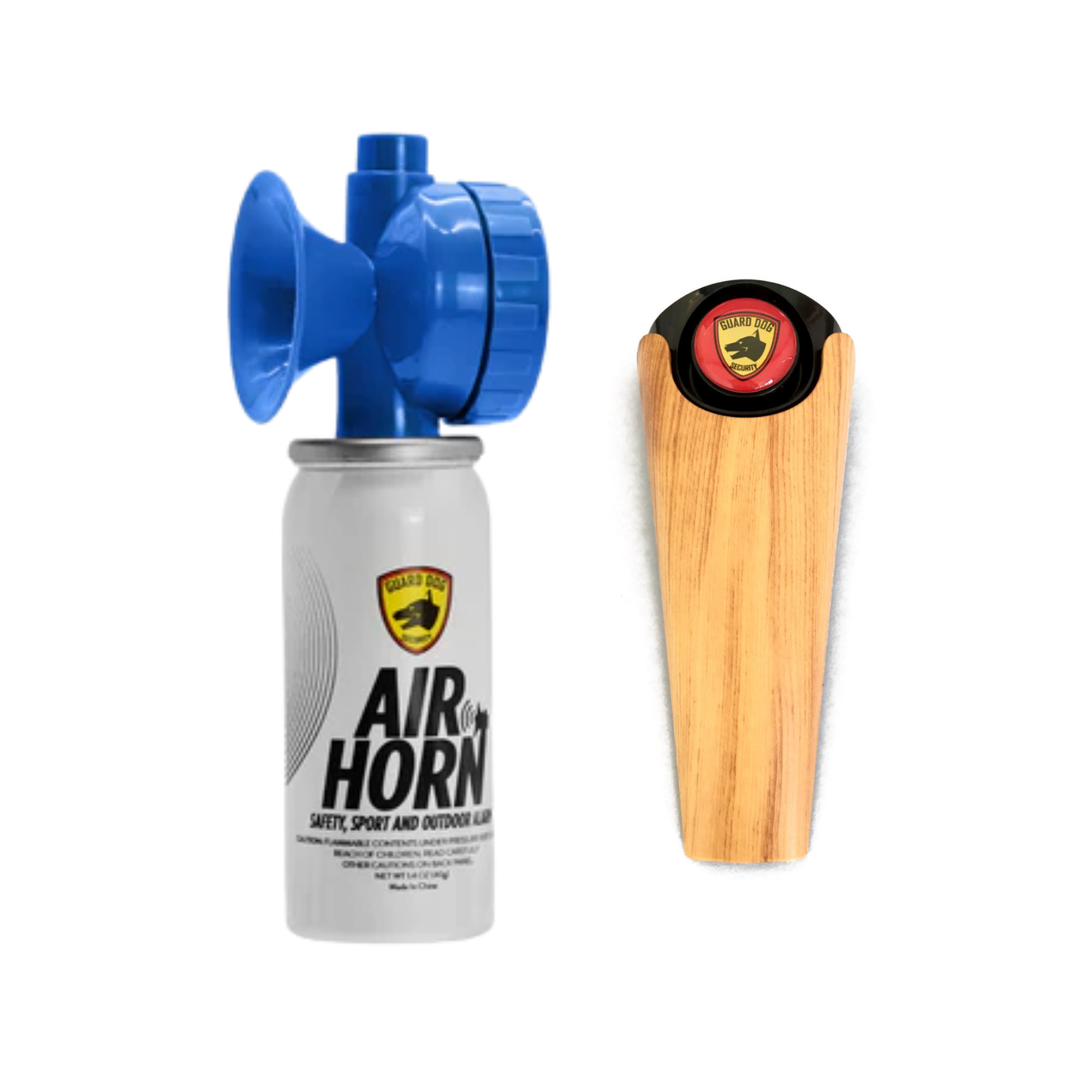Personal Travel Safety Bundle | Wedge Alarm + Air Horn