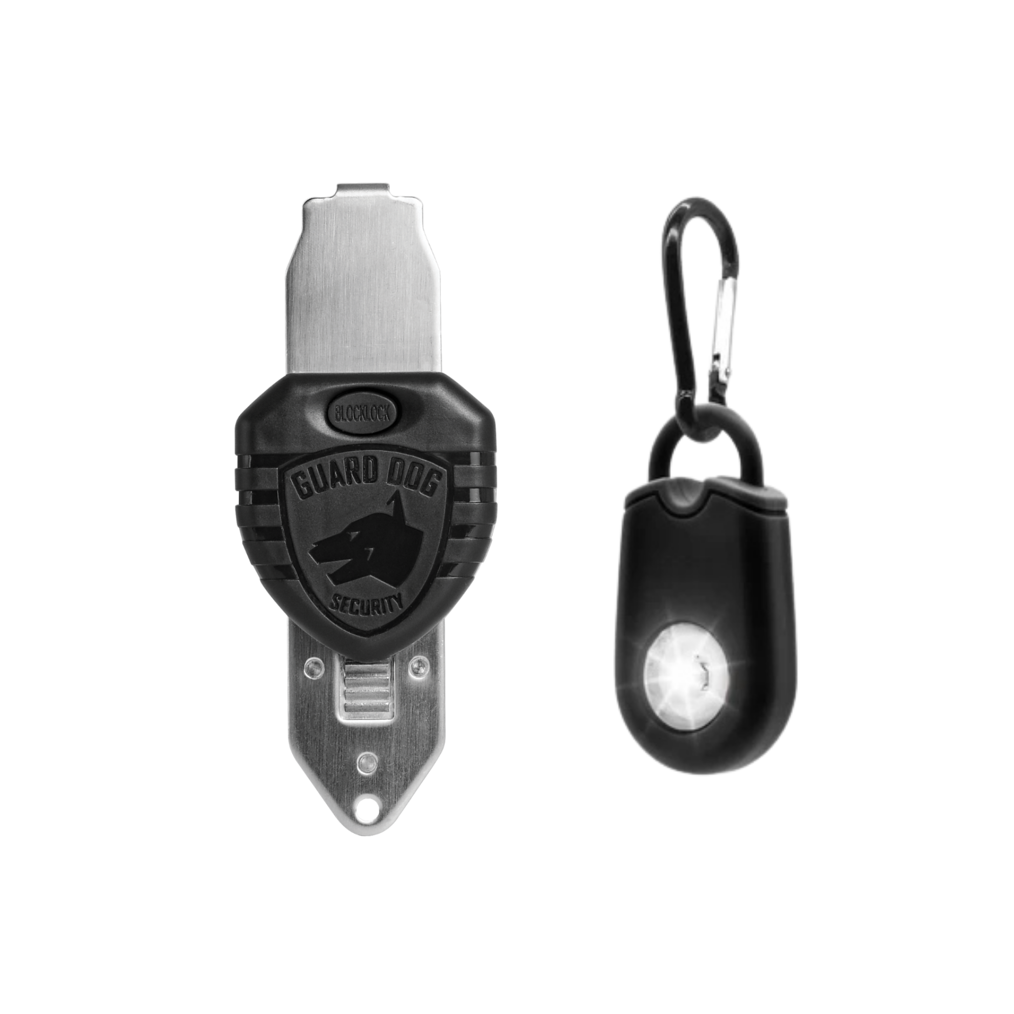 On The Go & Home Safety Bundle | Personal Keychain Alarm + Blocklock