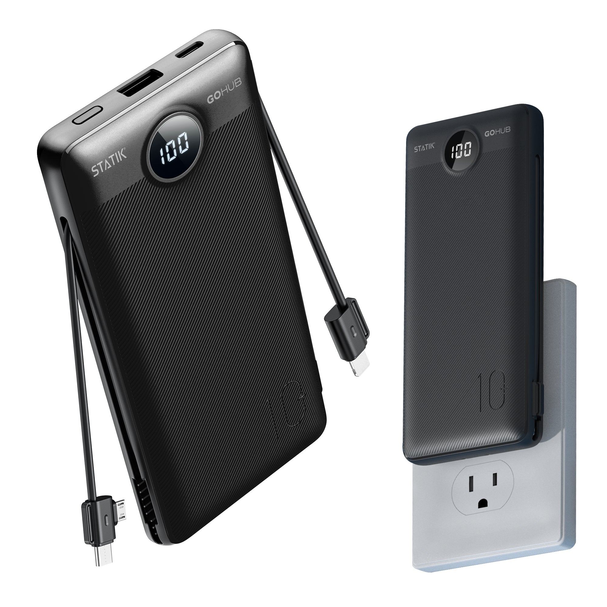 GoHub™ Universal Power Bank (Black)