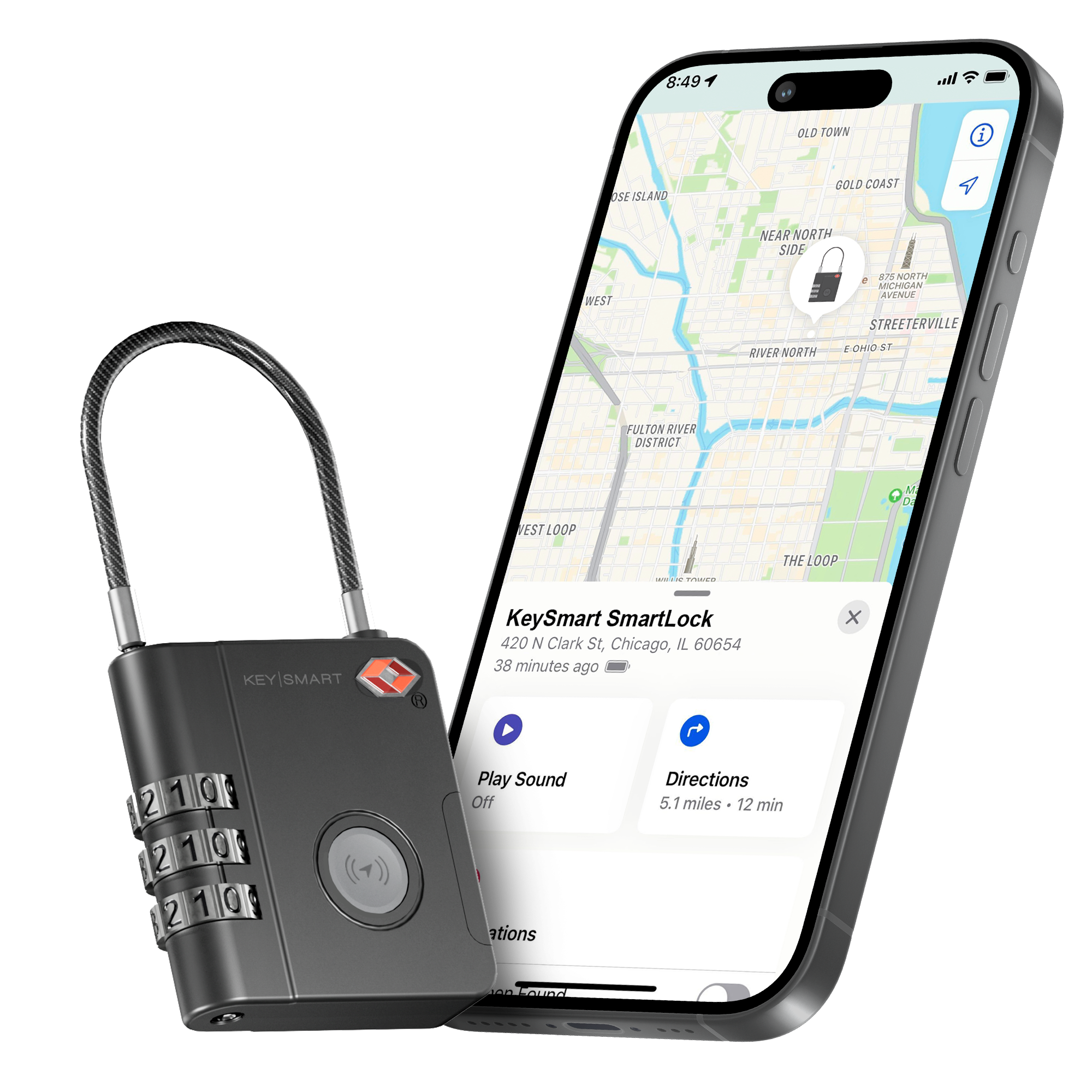 SmartLock | Luggage Lock + Tracking Device