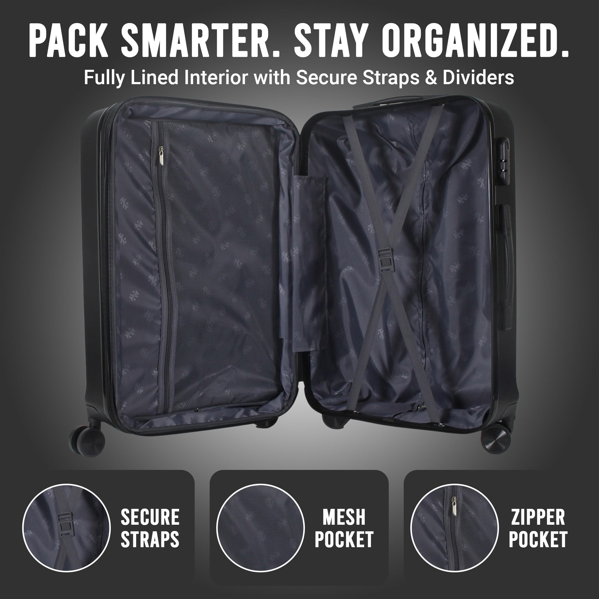 IZOD Zane 20-Inch Carry-On Luggage – Shop TV Deals