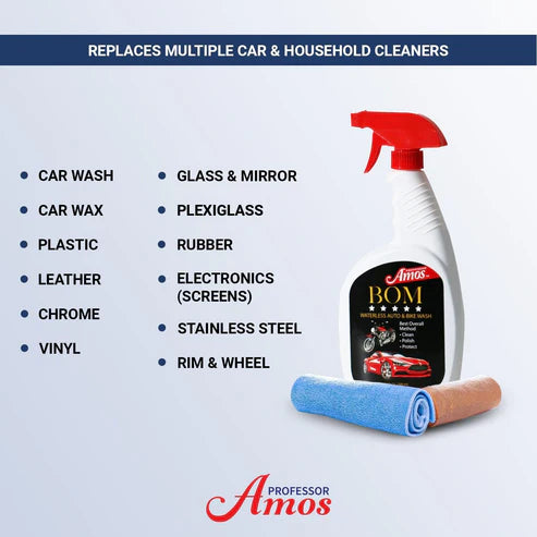 24oz The BOM (Best Overall Method) Waterless Car Cleaner & Profectant