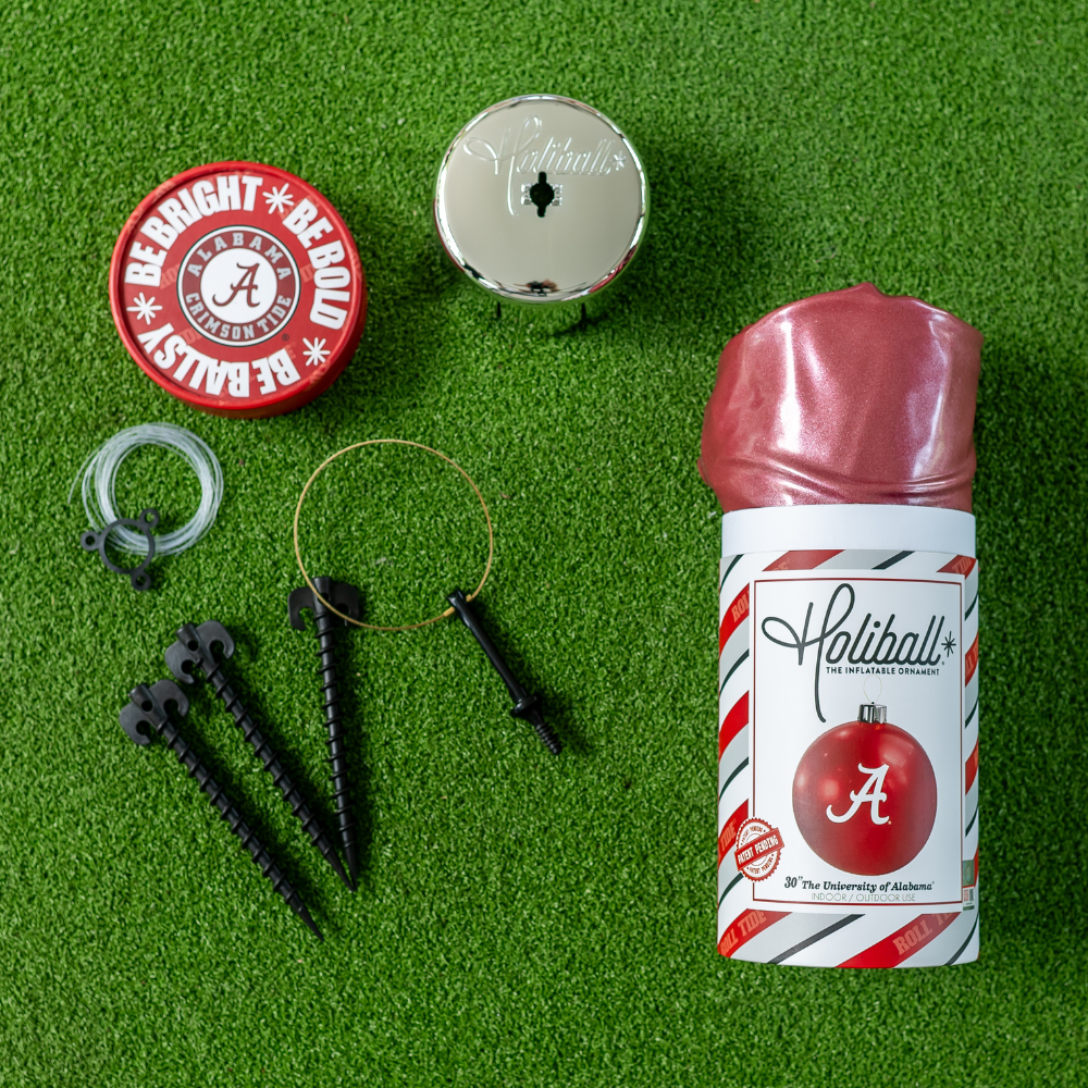 Large (30”) Alabama University (BAMA-CRIMSON) Holiball®