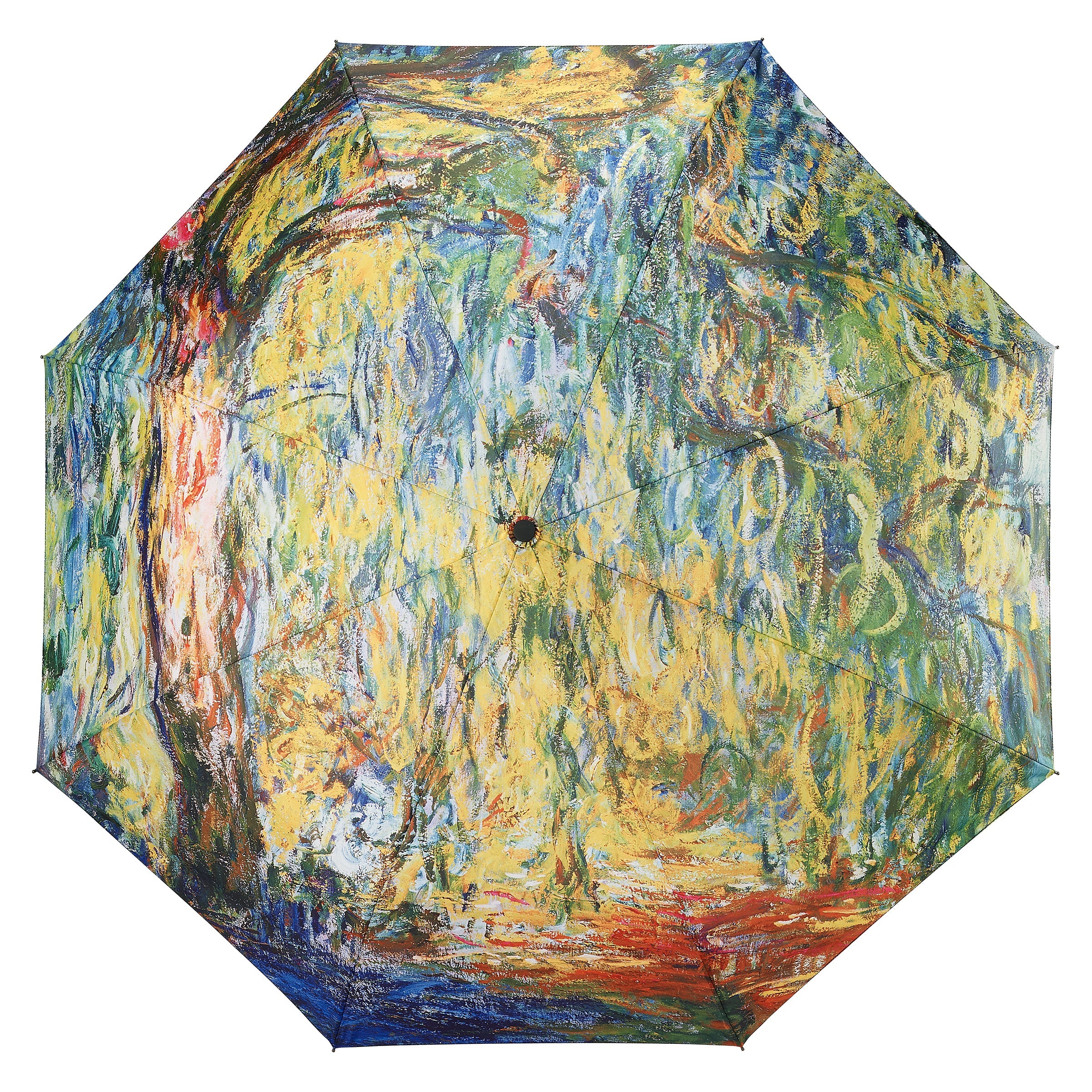 Large Willow at Giverny Monet Folding Umbrella