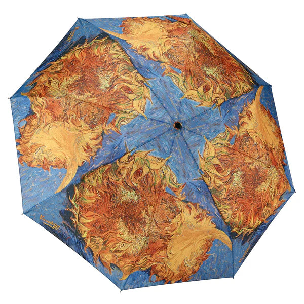 Sunflowers Van Gogh Folding Umbrella