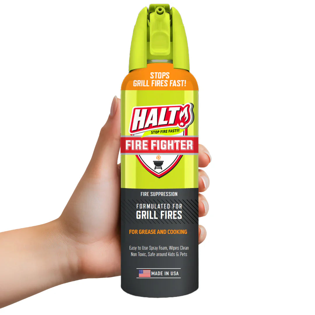HALT! Grilling Fire Safety Spray