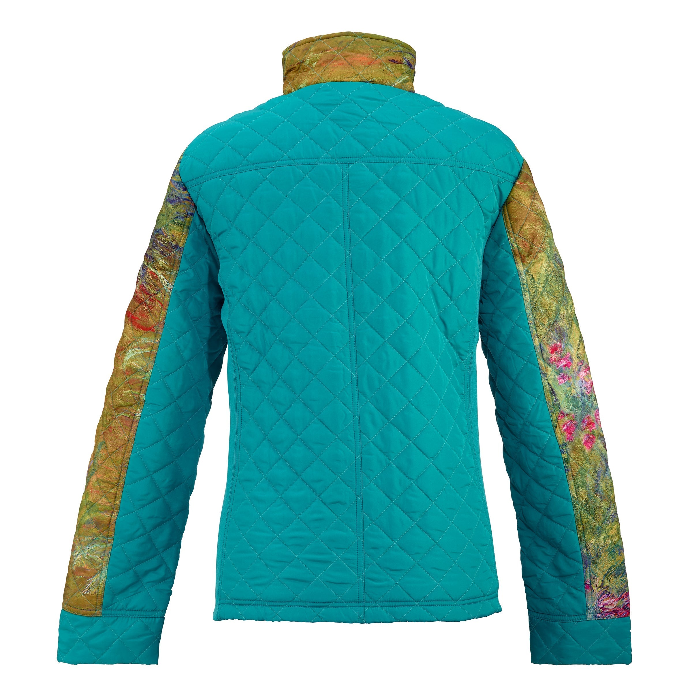 Irises by Monet Quilted Jacket
