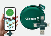 Clickfree Pro 128GB Universal Photo & Video Backup Device