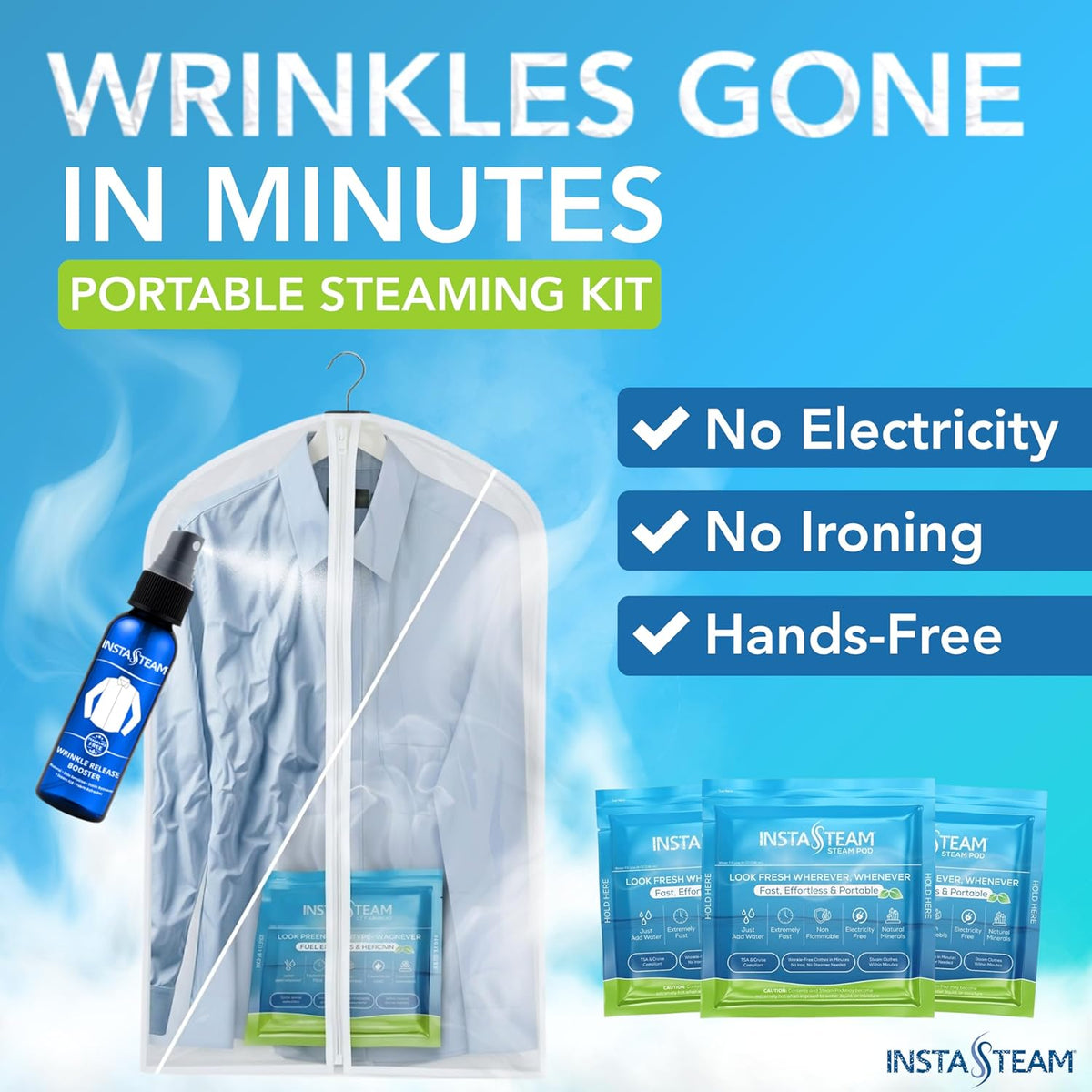InstaSteam Starter Kit + 7 Bonus Pods