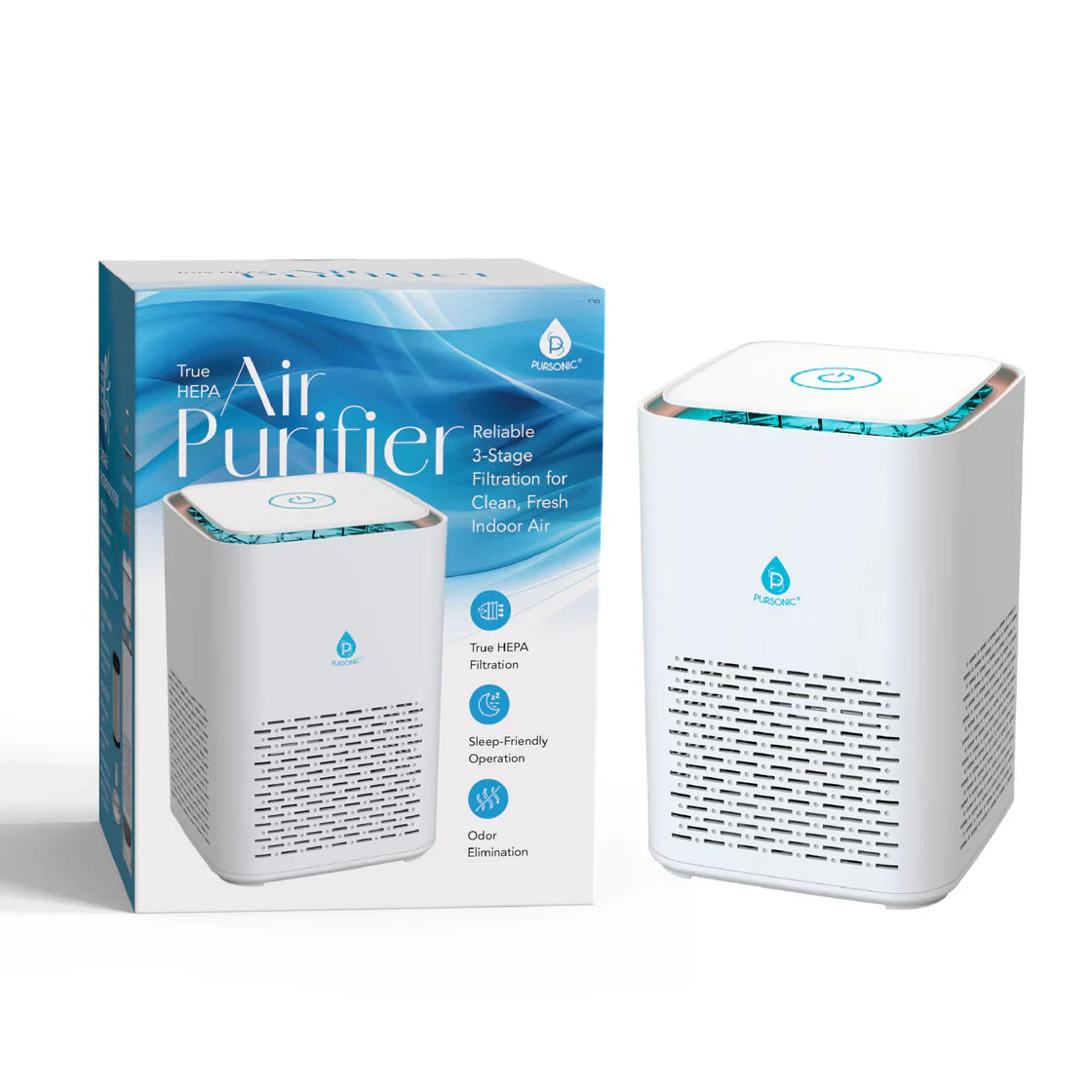 True HEPA Air Purifier – Compact Power for Cleaner Air