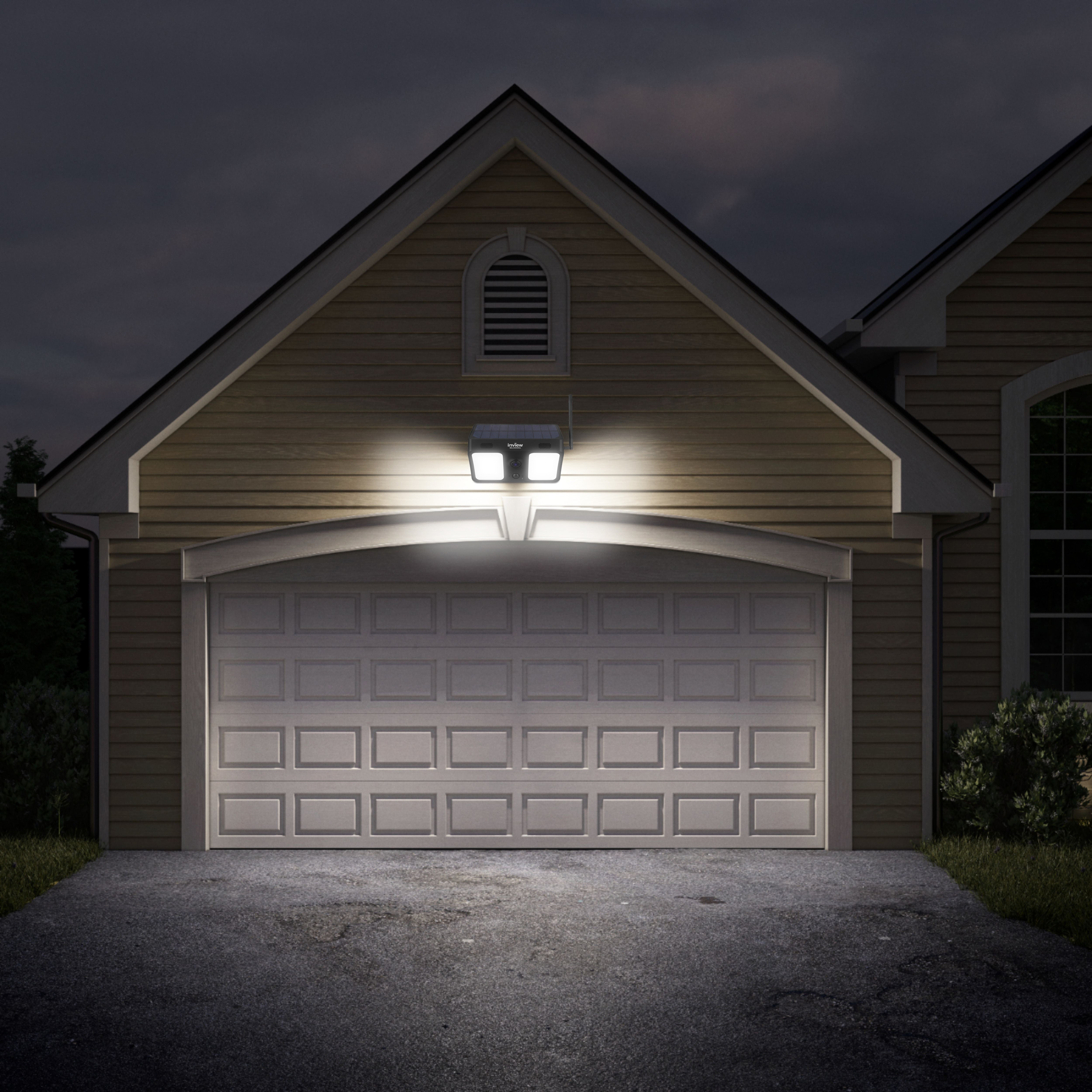 1080p Outdoor Solar Floodlight Camera