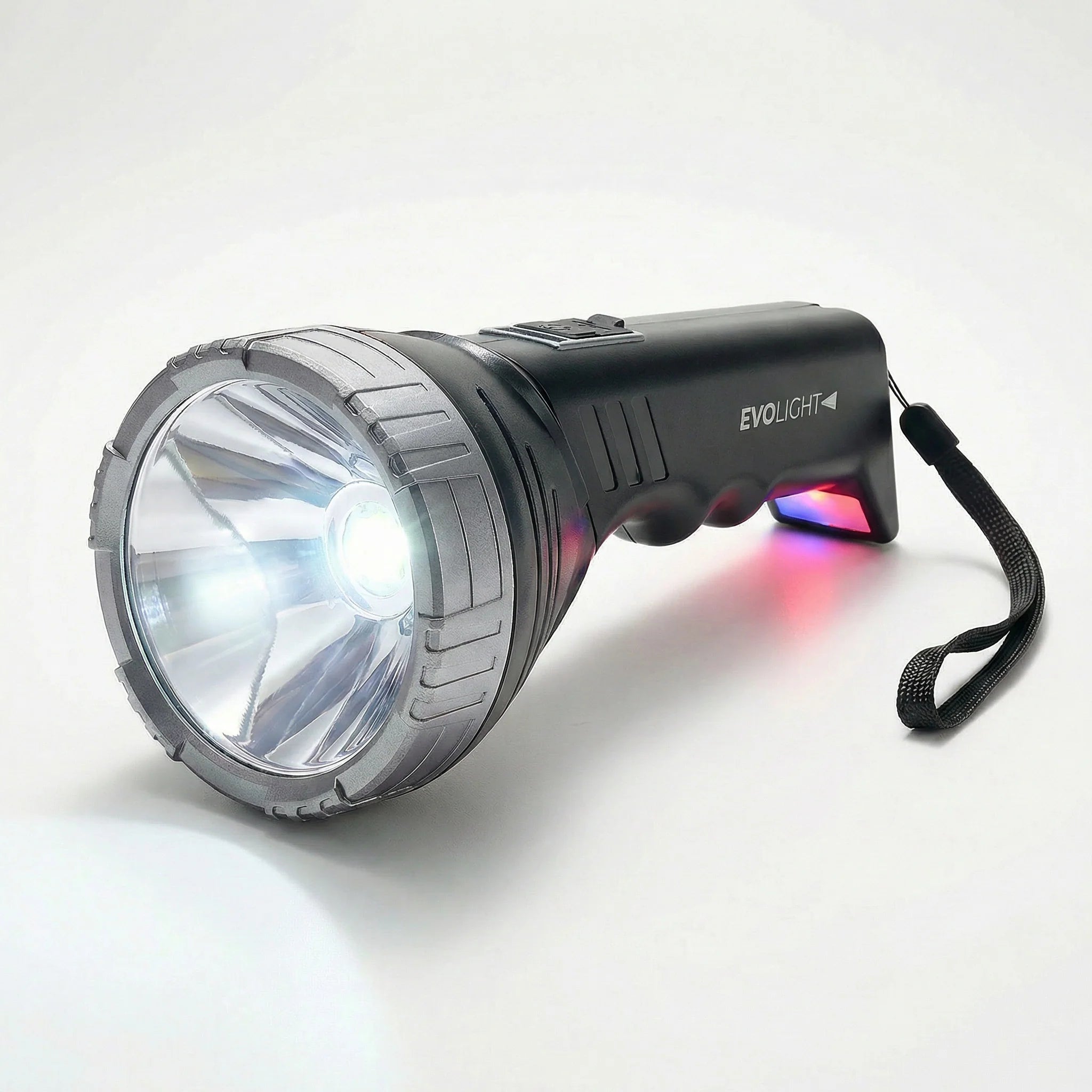 Evolight Rechargeable LED Flashlight with Power Bank