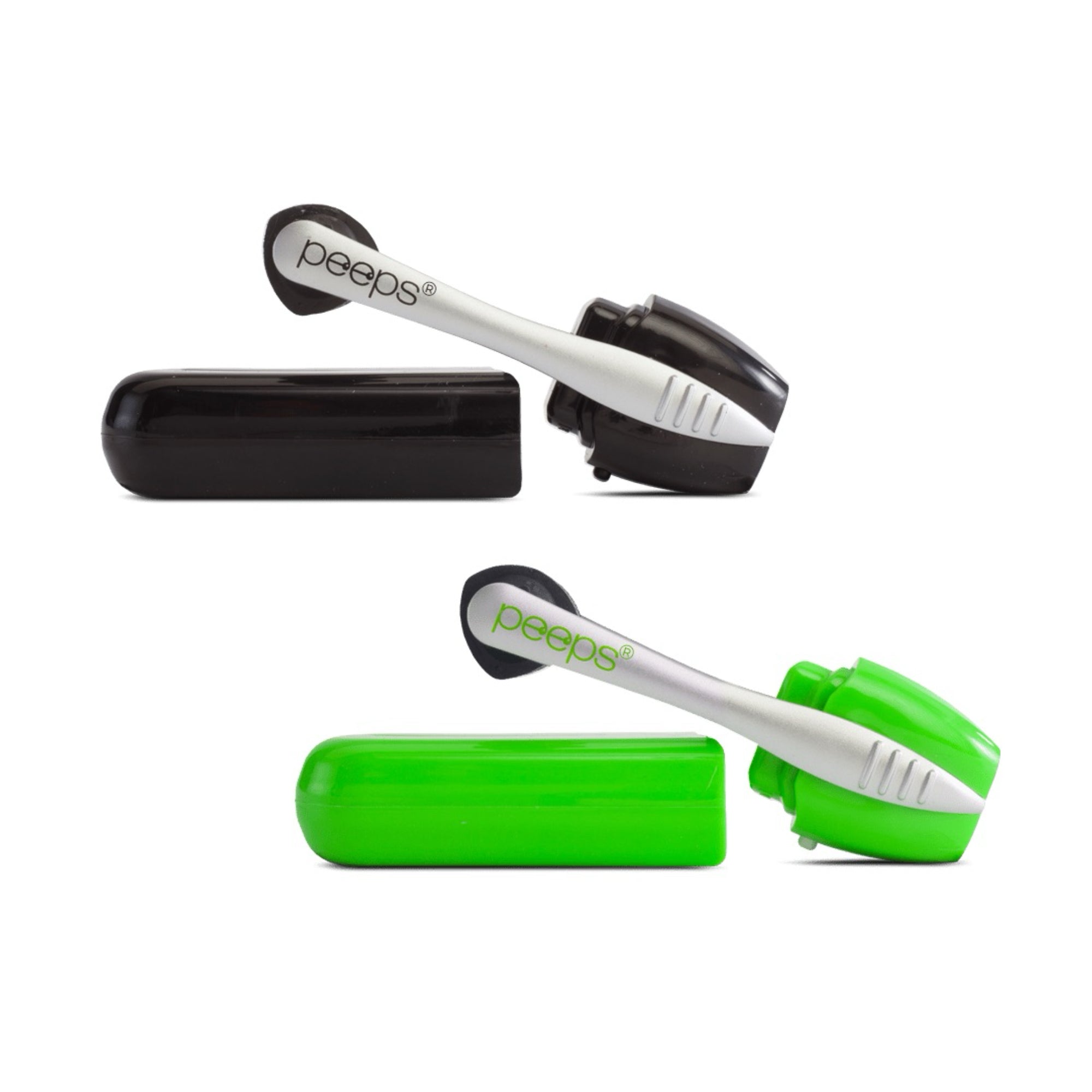 Peeps Eyeglass Cleaners Green and Black (2-pack)