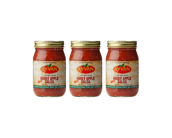 Hot Honey Apple Salsa -  3 Pack