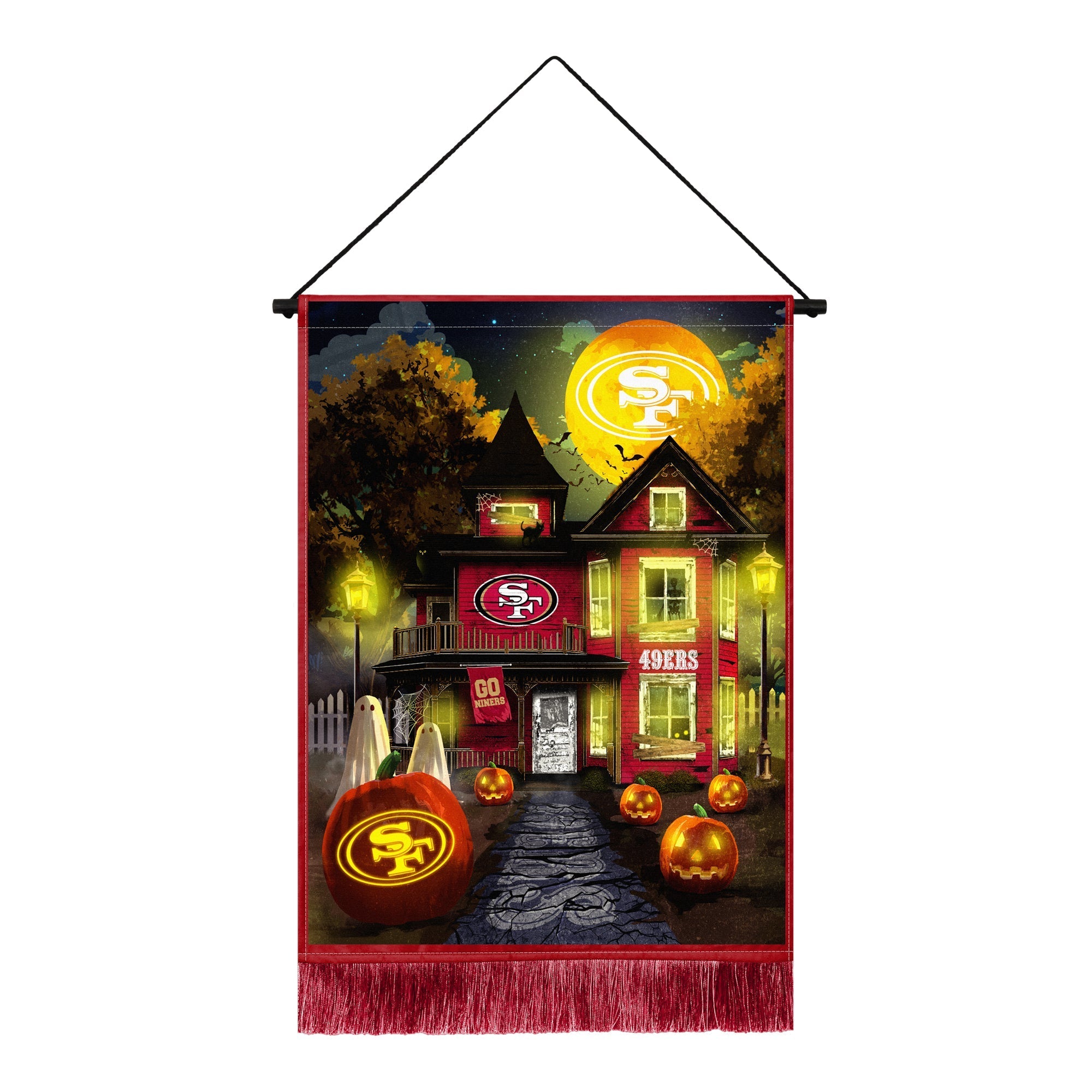 San Francisco 49ers Winning Streak LED Tapestry Halloween