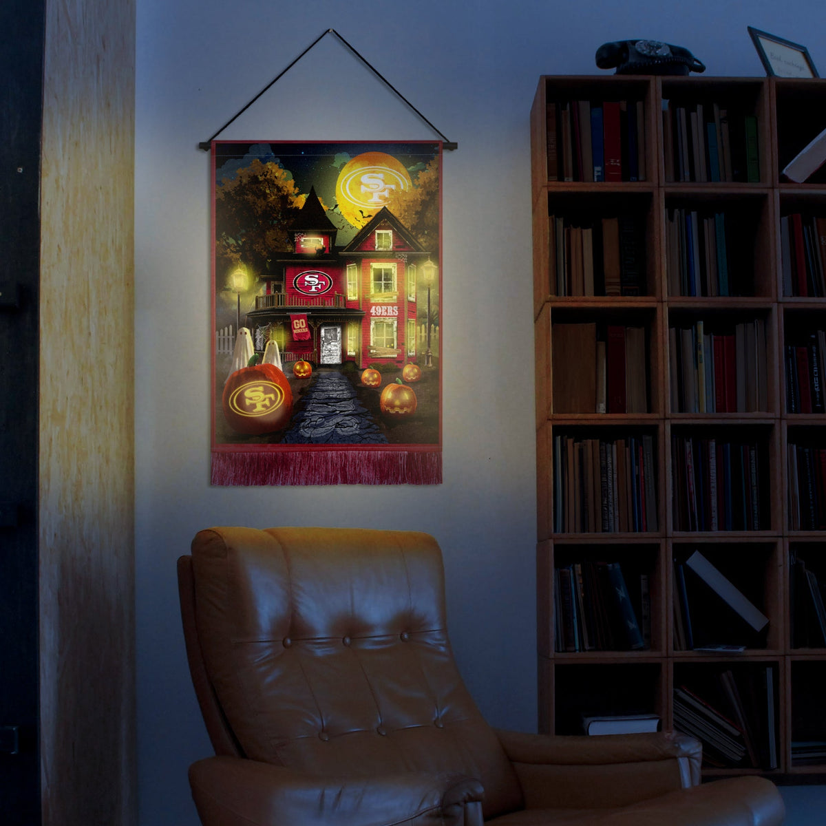San Francisco 49ers Winning Streak LED Tapestry Halloween