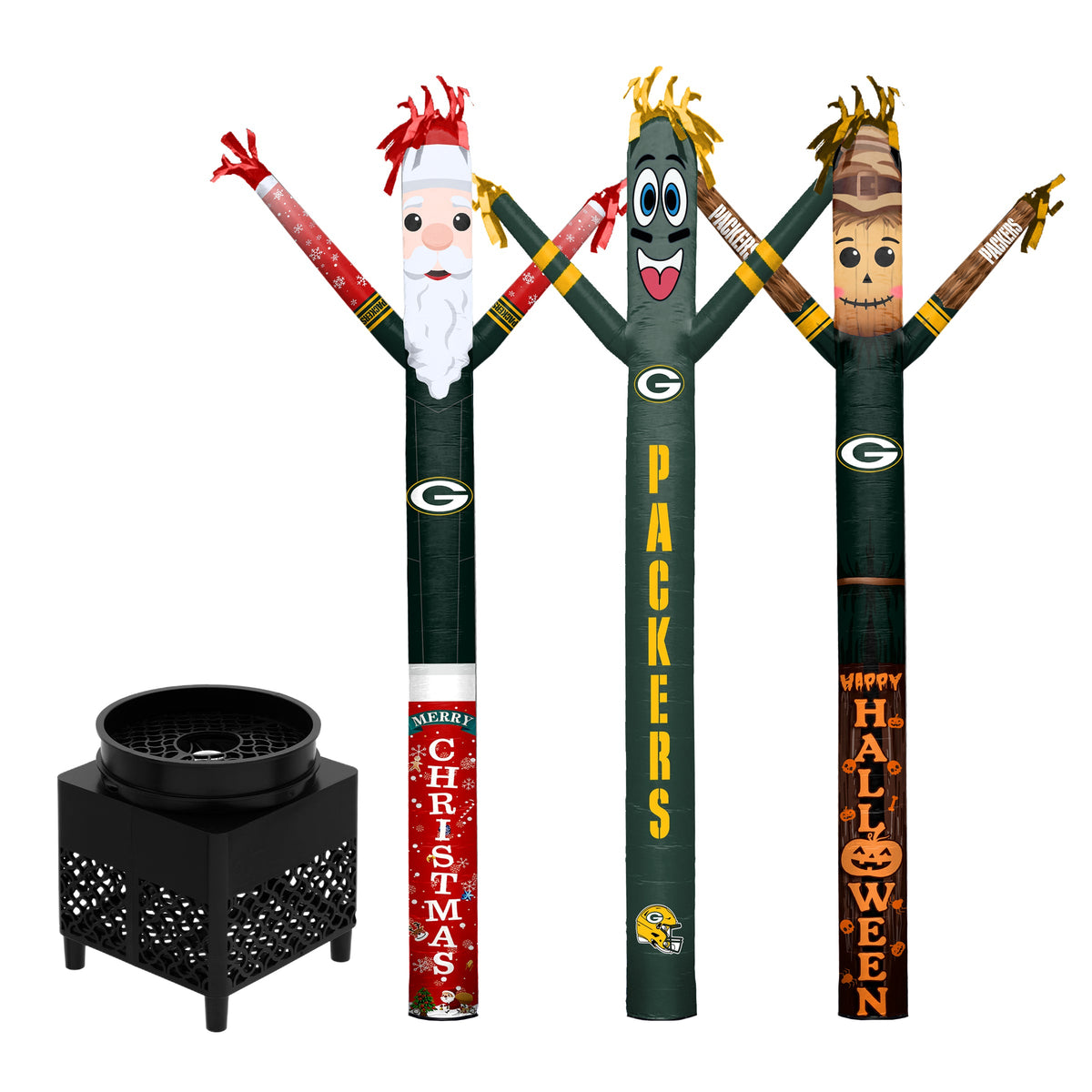 Green Bay Packers Inflatable Festive Fanz Bundle