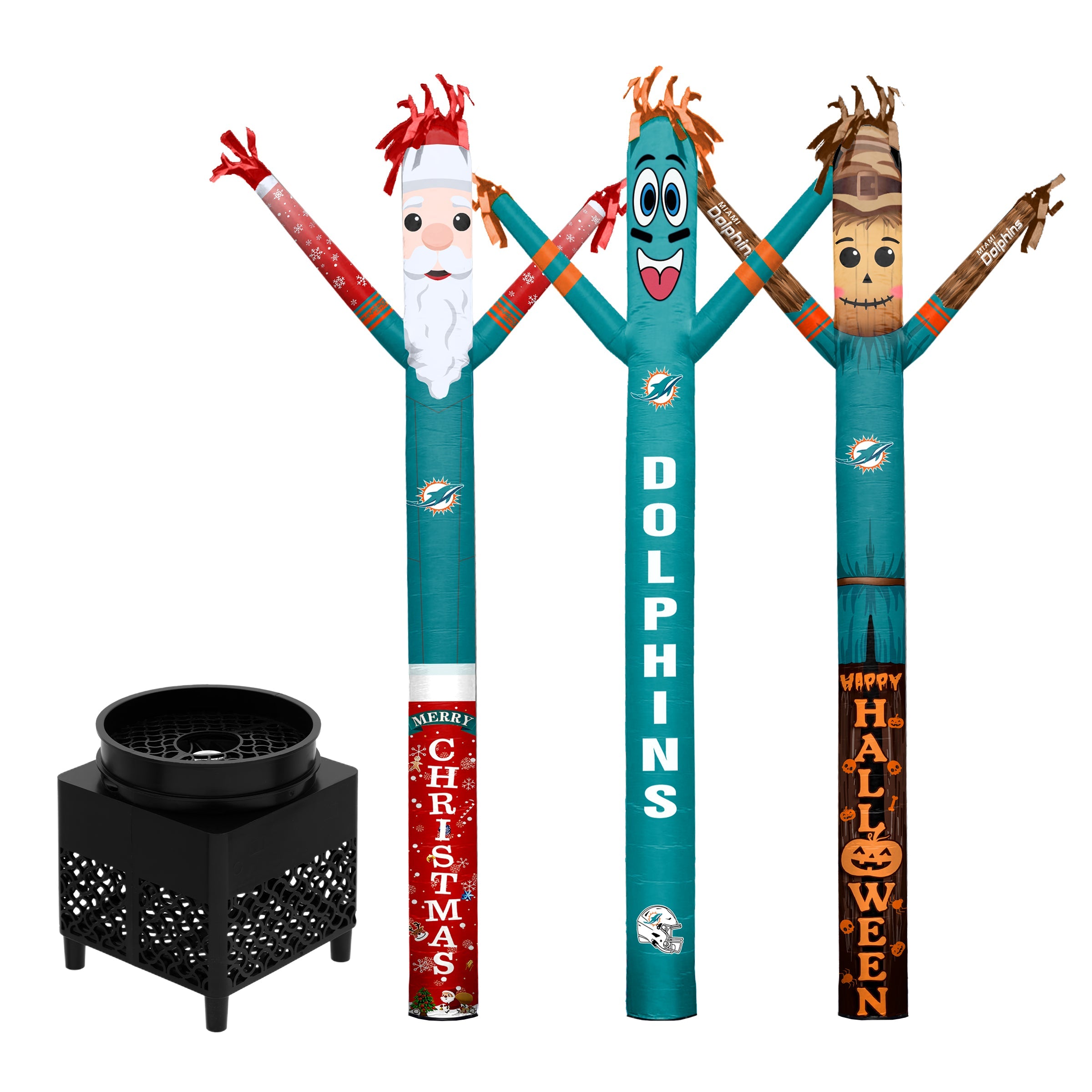 Miami Dolphins Inflatable Festive Fanz Bundle