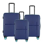 GALA 3-Piece Hardshell Luggage Set - Navy Teal