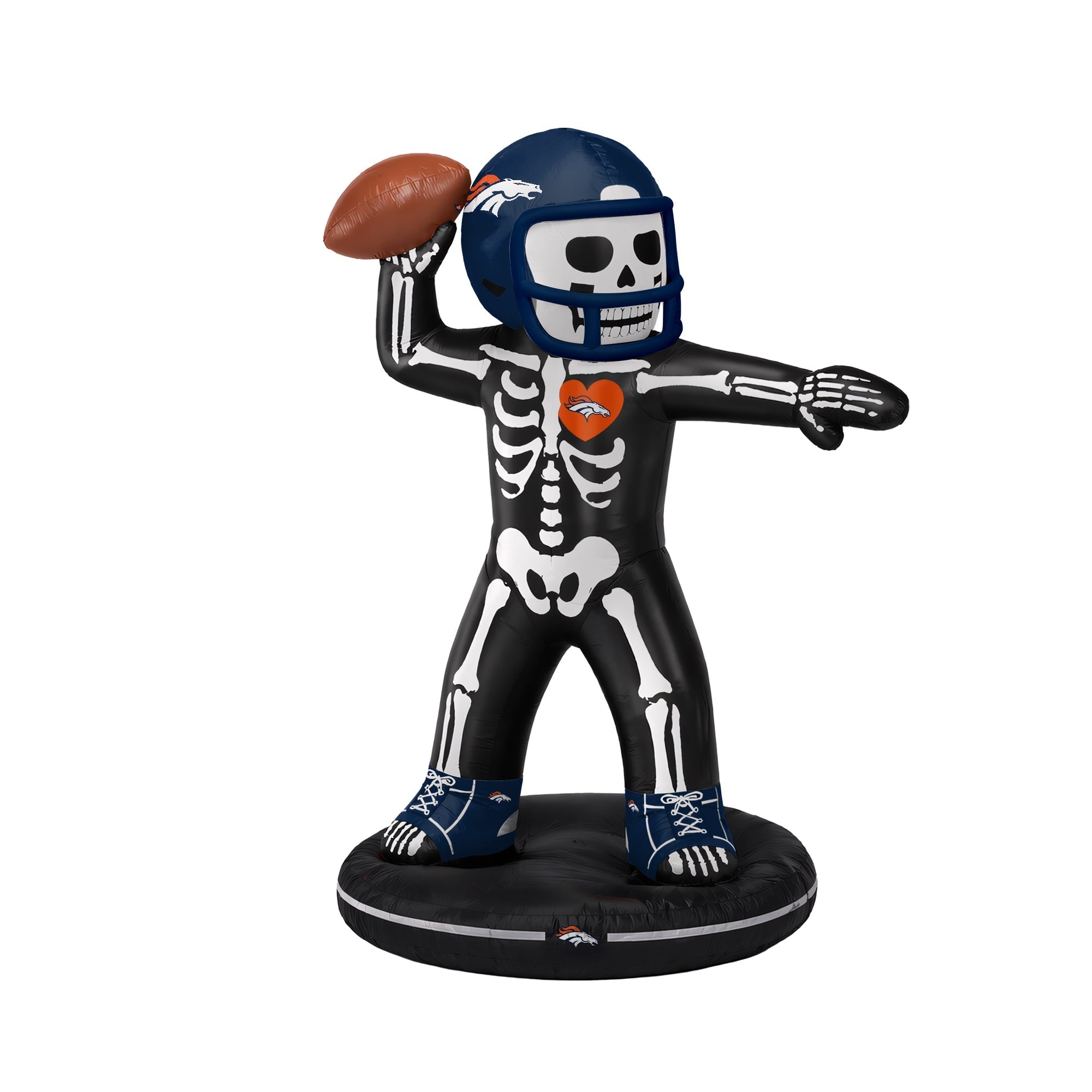 Denver Broncos Inflatable Skeleton Quarterback