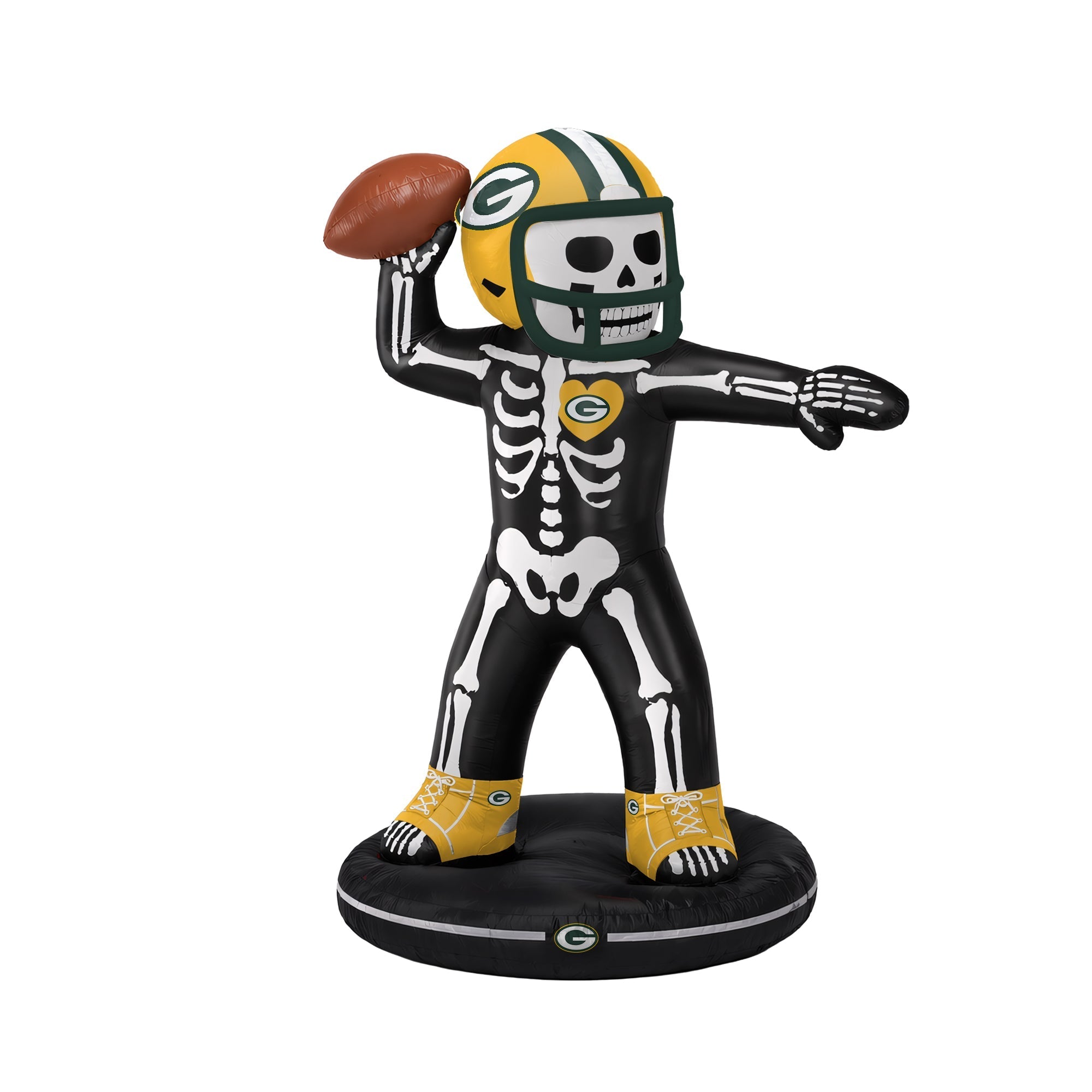 Green Bay Packers Inflatable Skeleton Quarterback