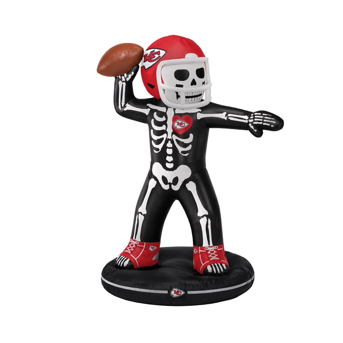 Kansas City Chiefs Inflatable Skeleton Quarterback