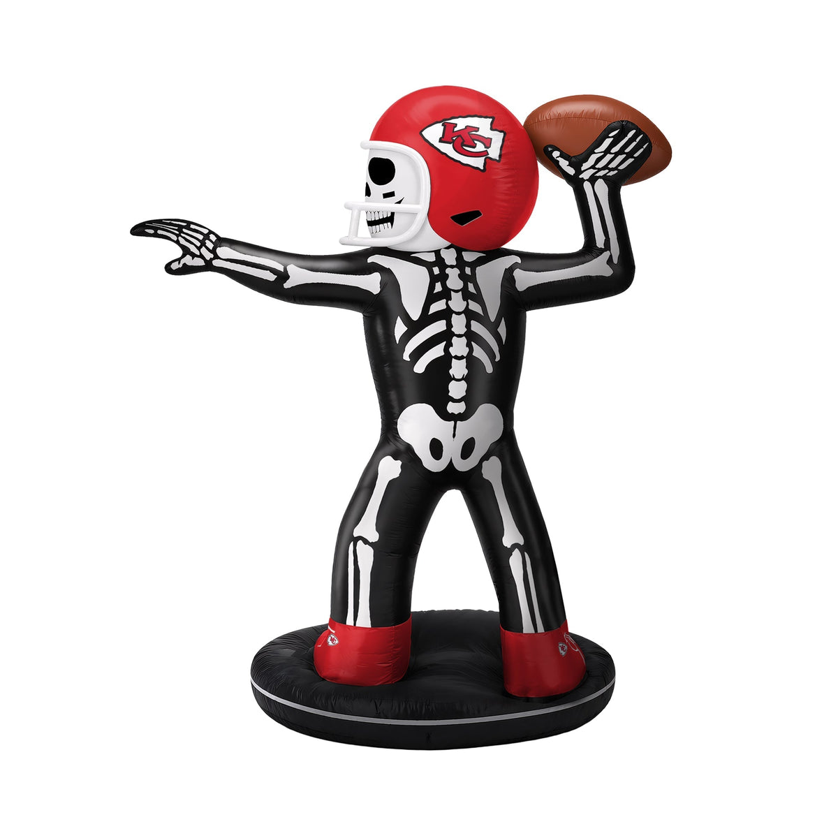 Kansas City Chiefs Inflatable Skeleton Quarterback