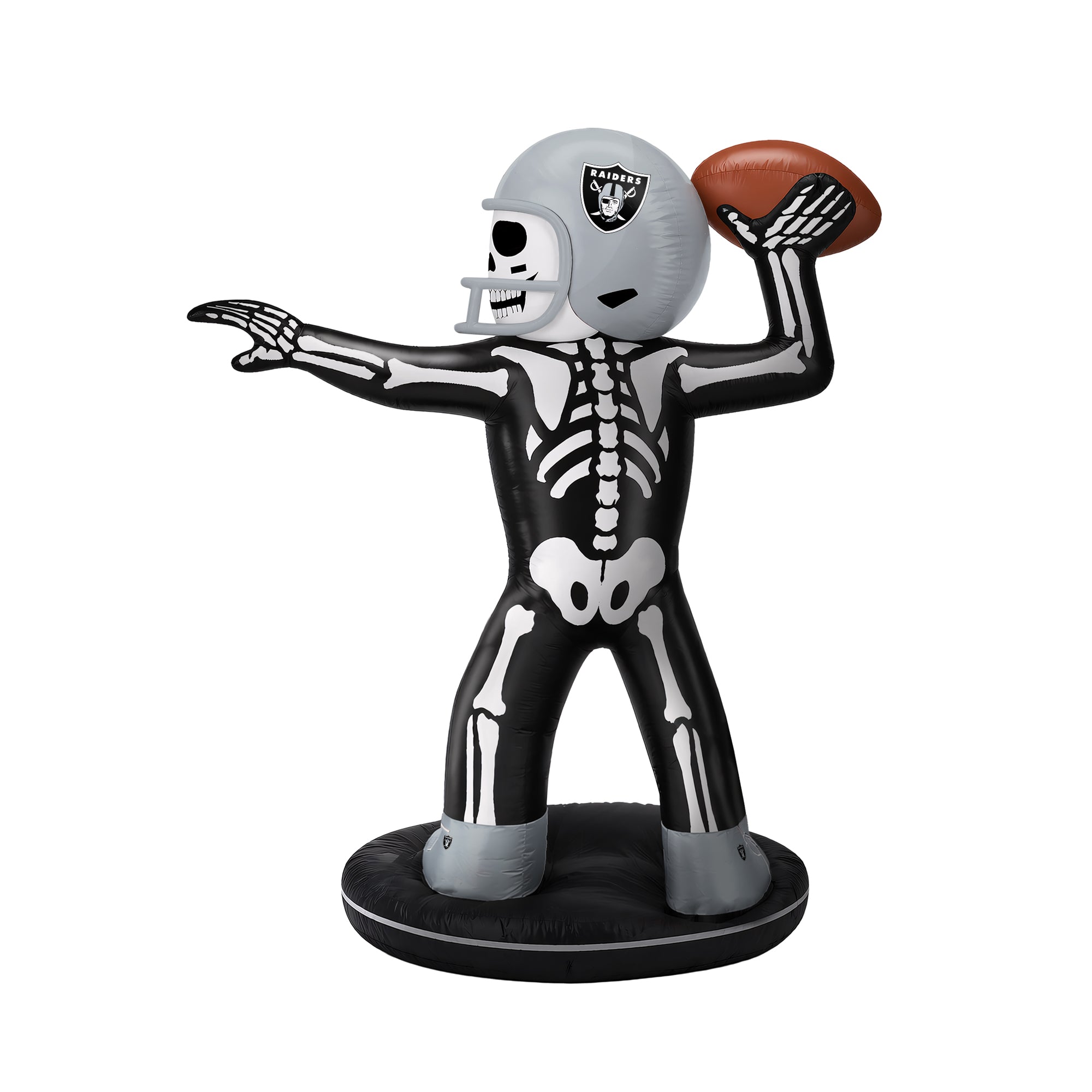 Las Vegas Raiders Inflatable Skeleton Quarterback