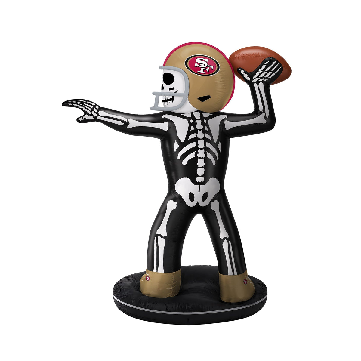 San Francisco 49ers Inflatable Skeleton Quarterback