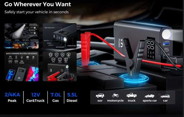 MIRO Jump Starter - Deal