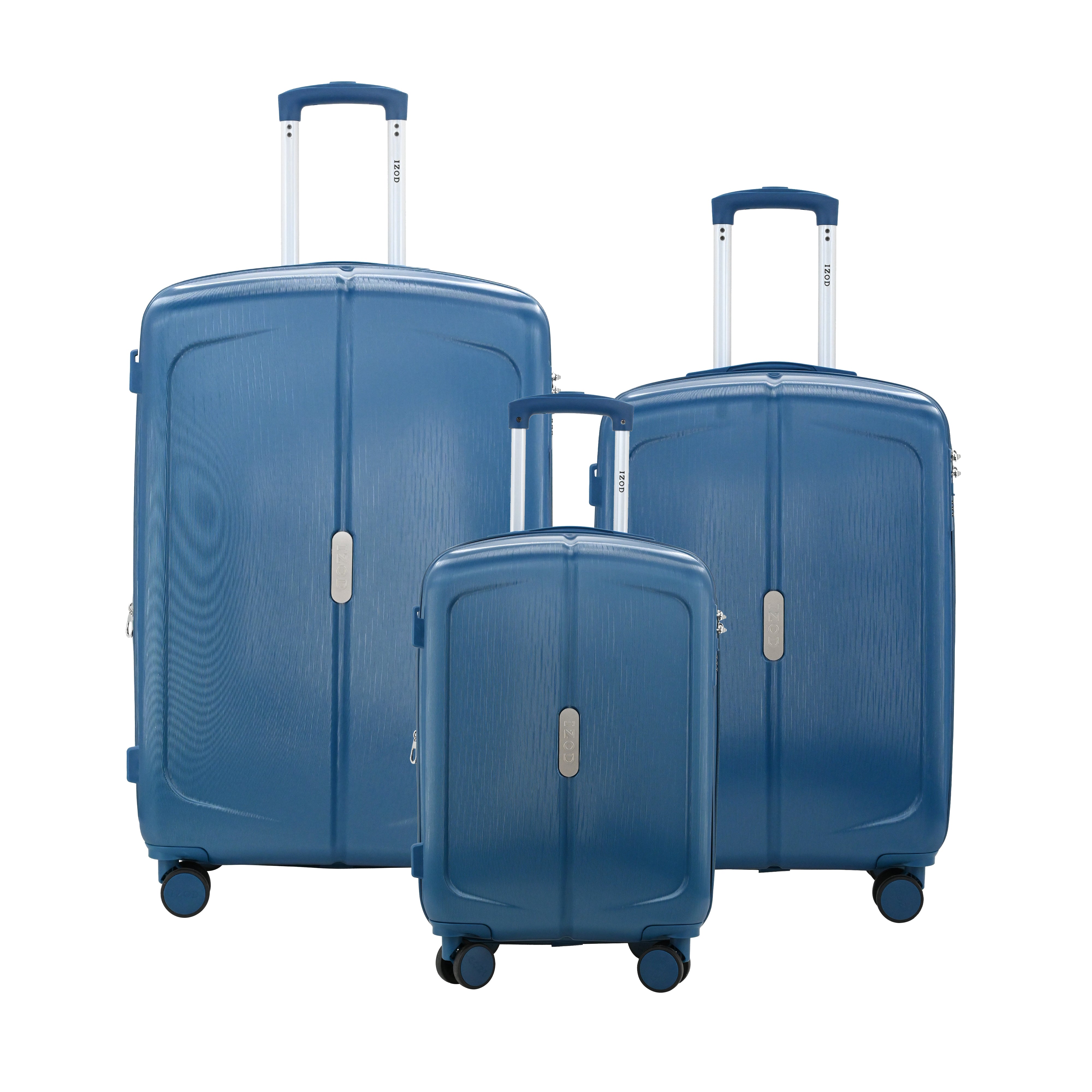 メテオ　セット　アルテマ IZOD Mateo Travel 3 Piece Luggage Set - Durable ABS Hard Shell