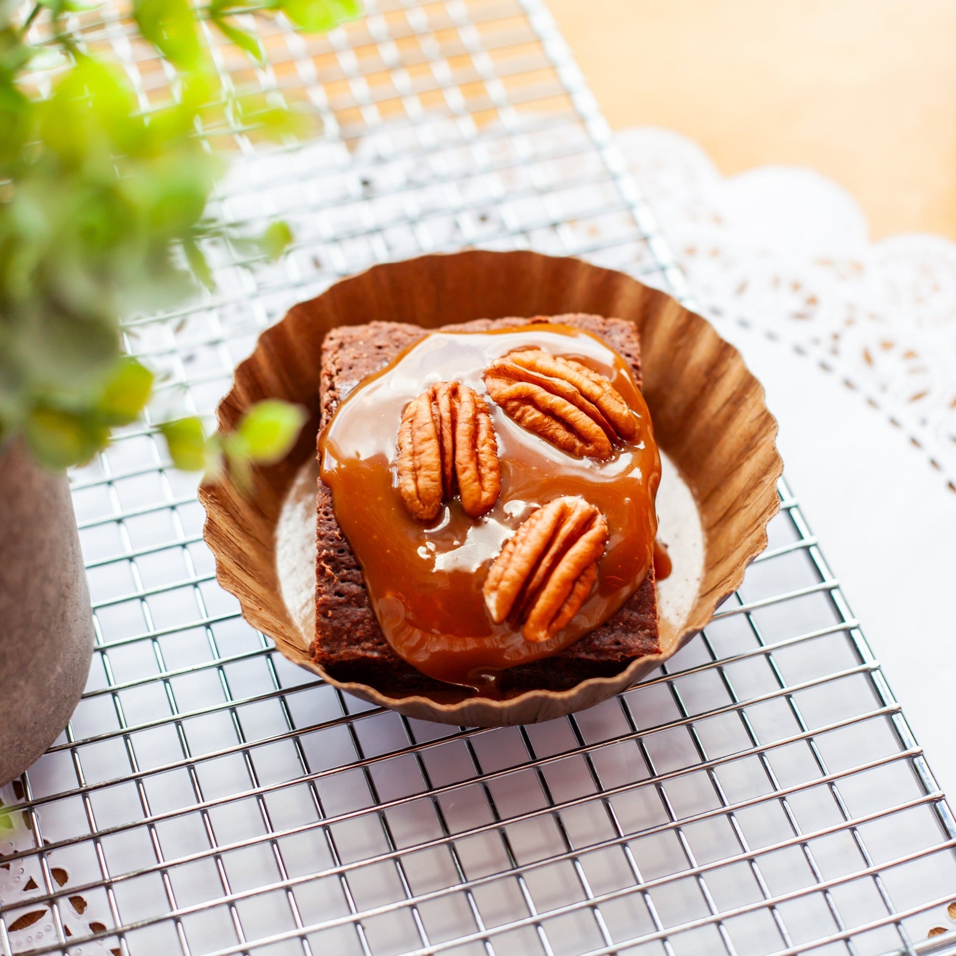 Artisanal Chocolate Turtle Brownies