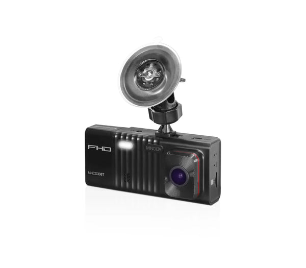 Minolta MNCD338T 3-Channel 1080P Dash Camera w/3.0