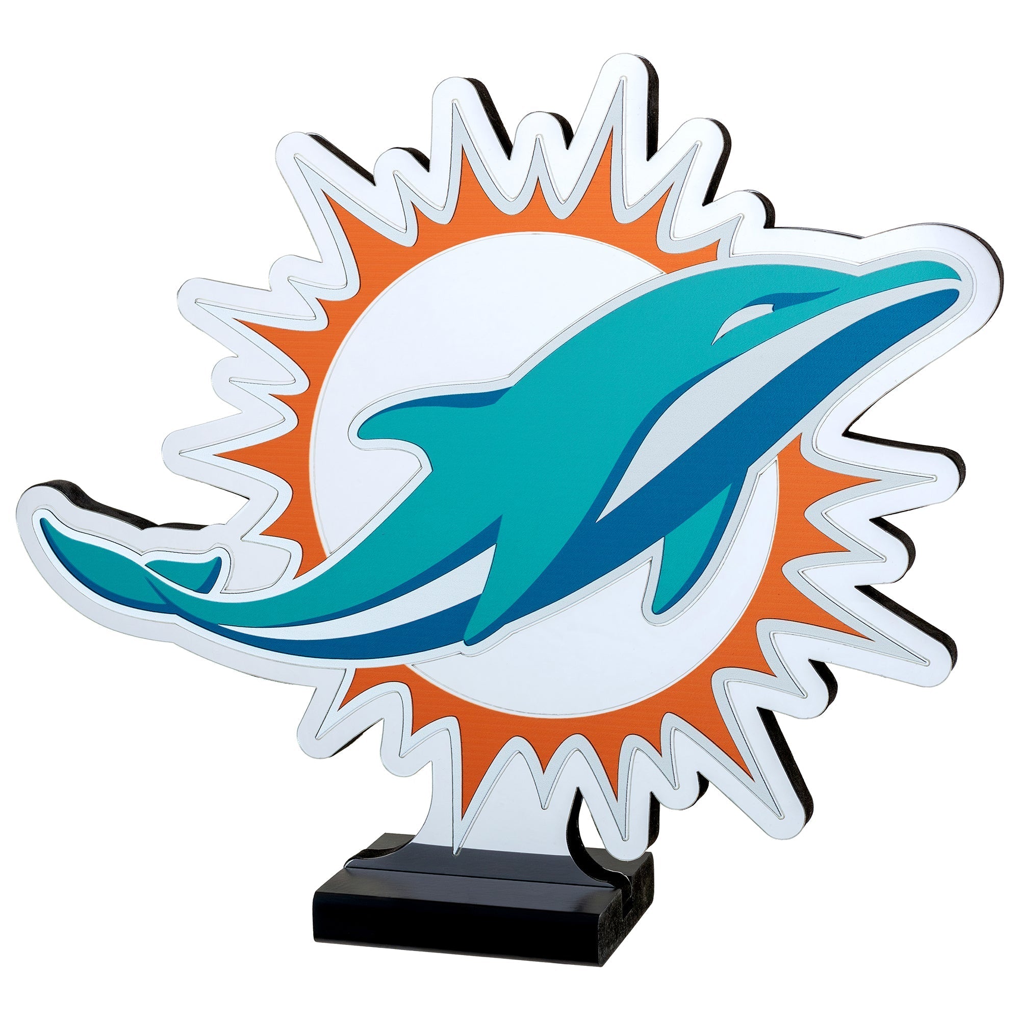 Miami Dolphins LED Infinity Logo Light