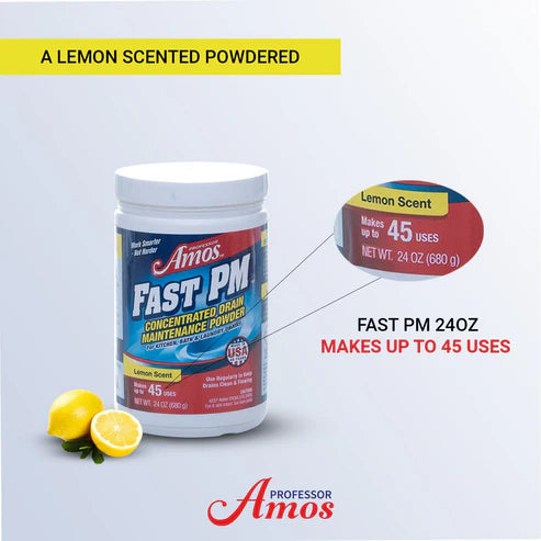 24oz FAST PM (Preventative Maintainence) Drain Maintainence Concentrated Powder
