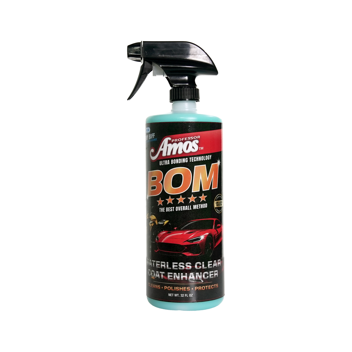 BOM (Best Overall Method) Waterless Car Cleaner & Profectant - Blue Raspberry