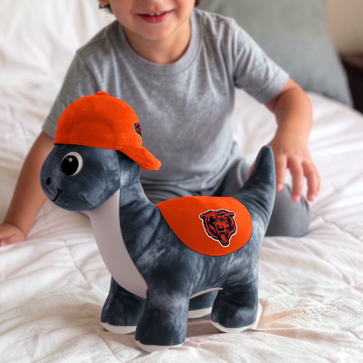 Chicago Bears Fanasaur Huddle Plush