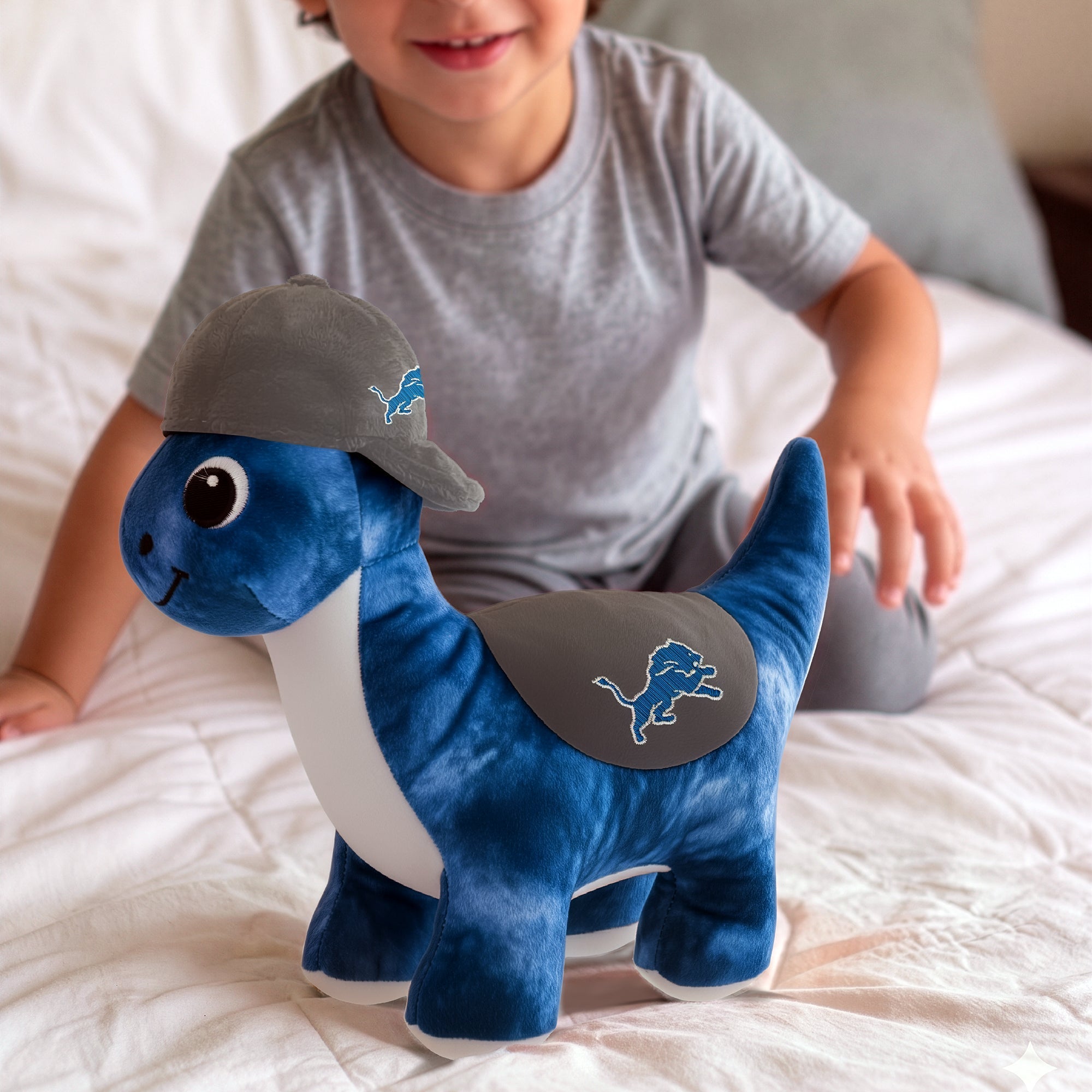 Detroit Lions Fanasaur Huddle Plush