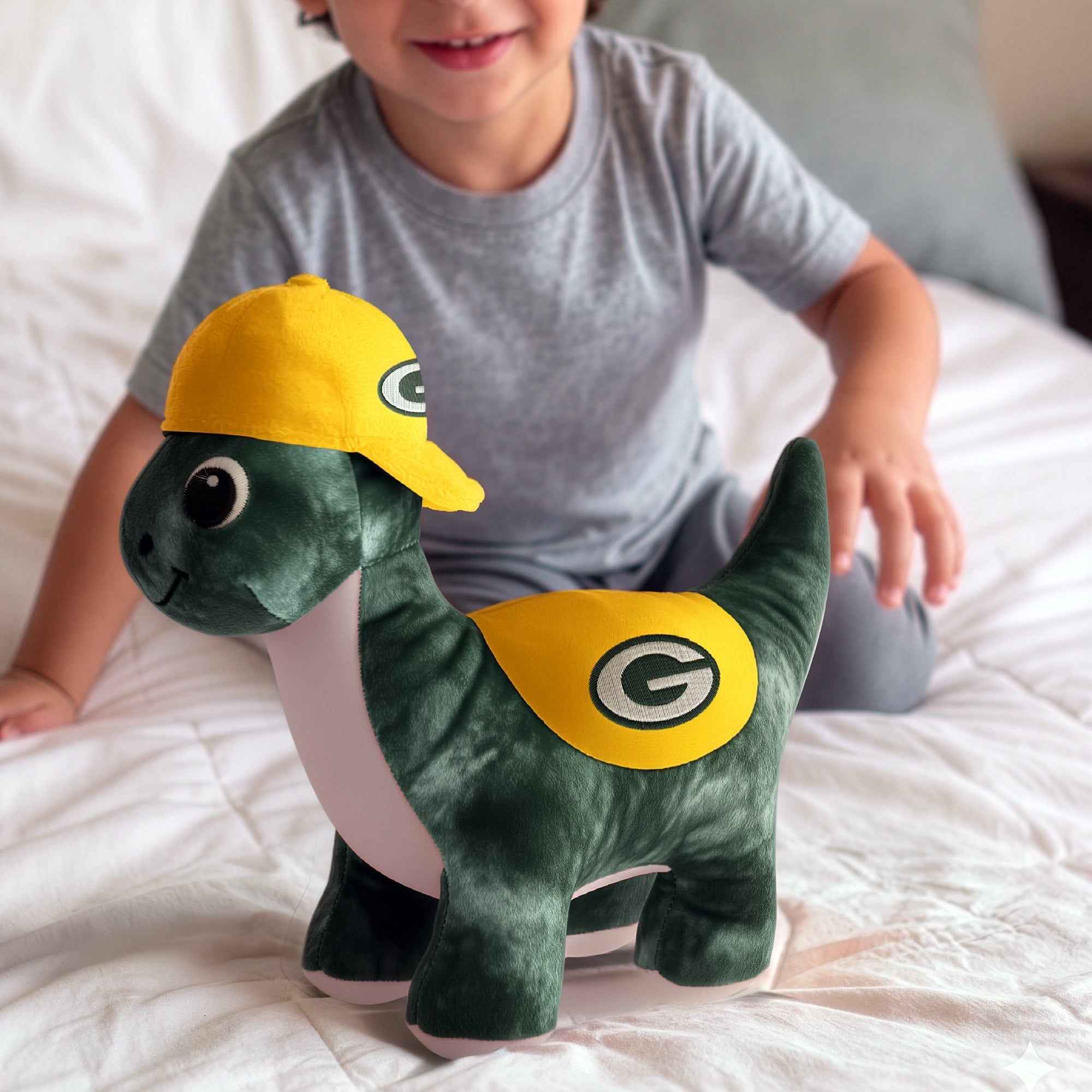 Green Bay Packers Fanasaur Huddle Plush