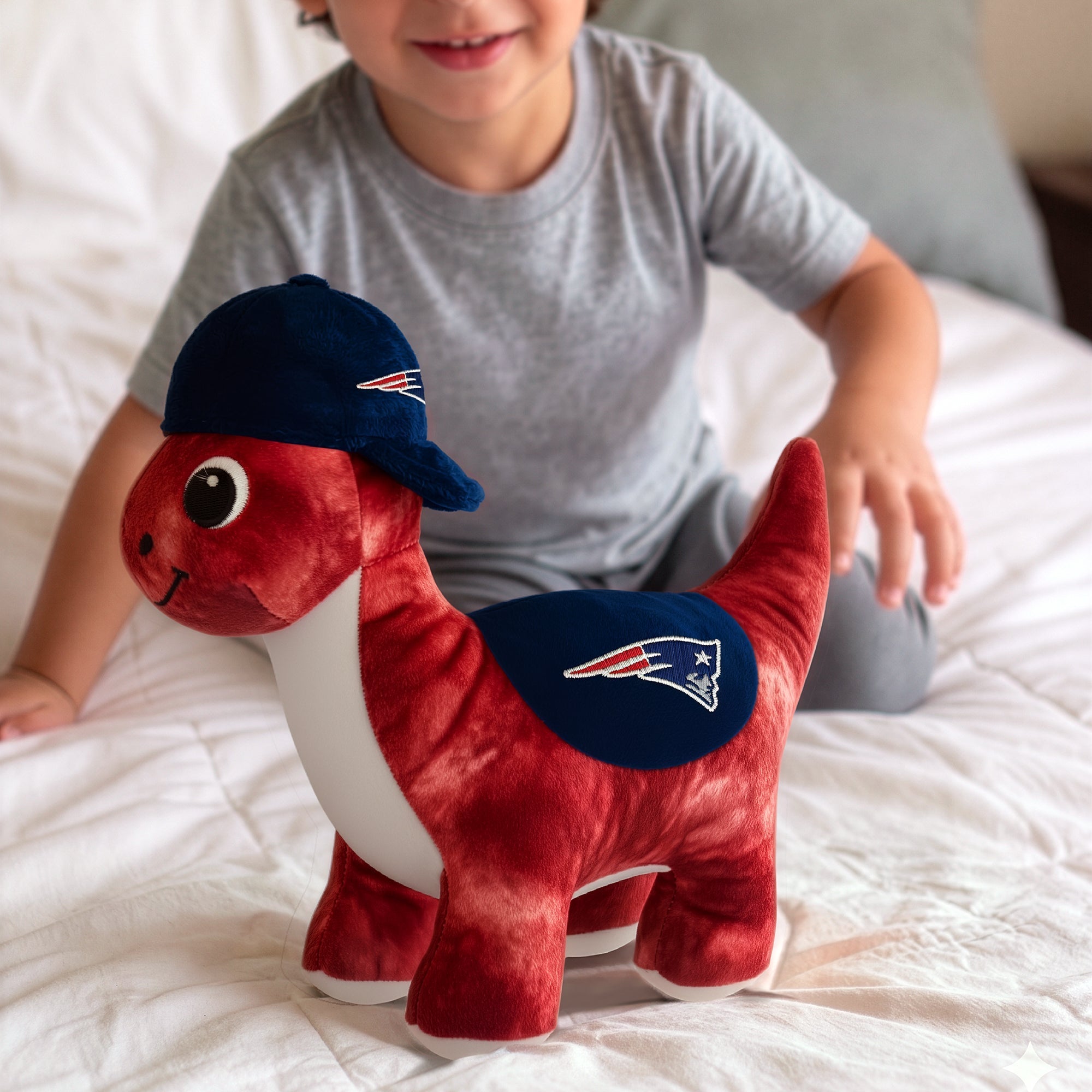New England Patriots Fanasaur Huddle Plush
