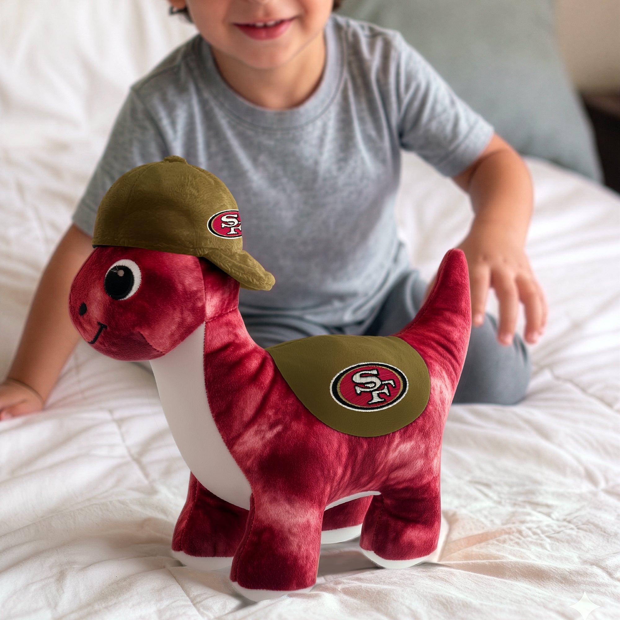 San Francisco 49ers Fanasaur Huddle Plush