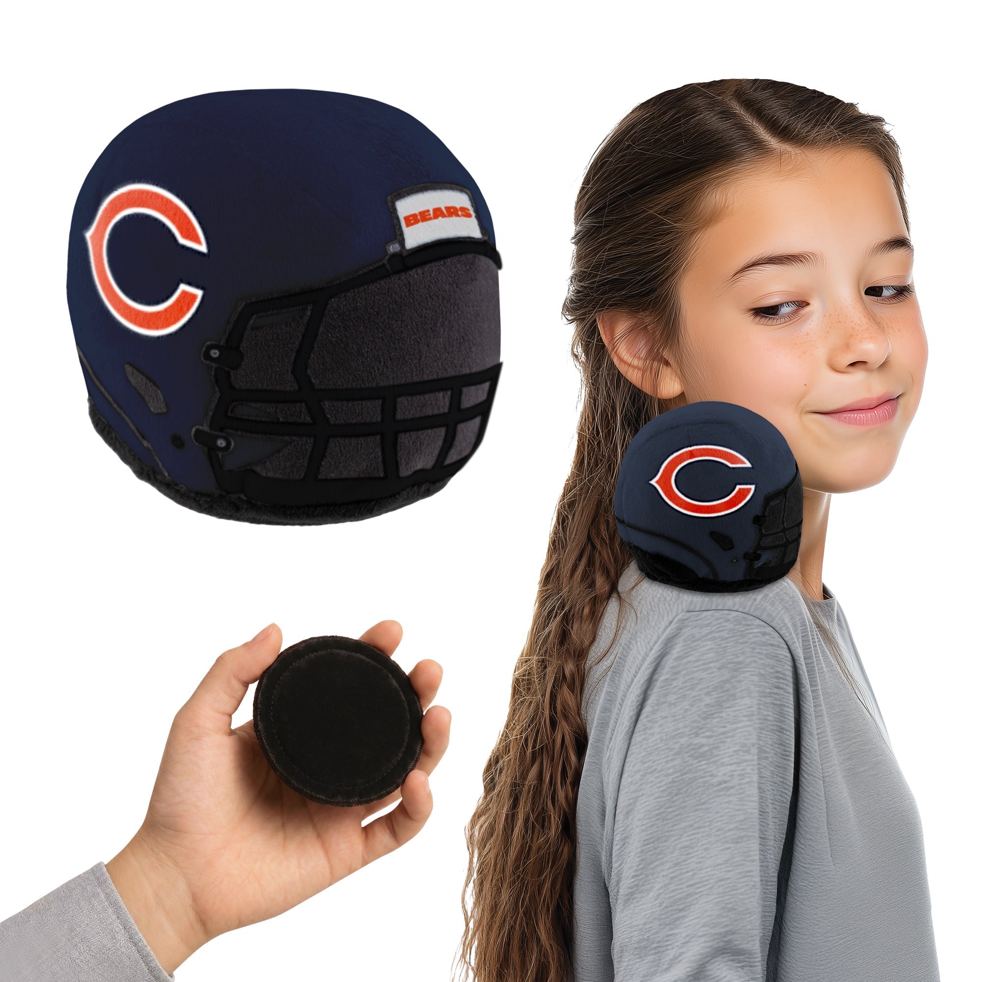 Chicago Bears Shoulder Buddy Helmet Plush