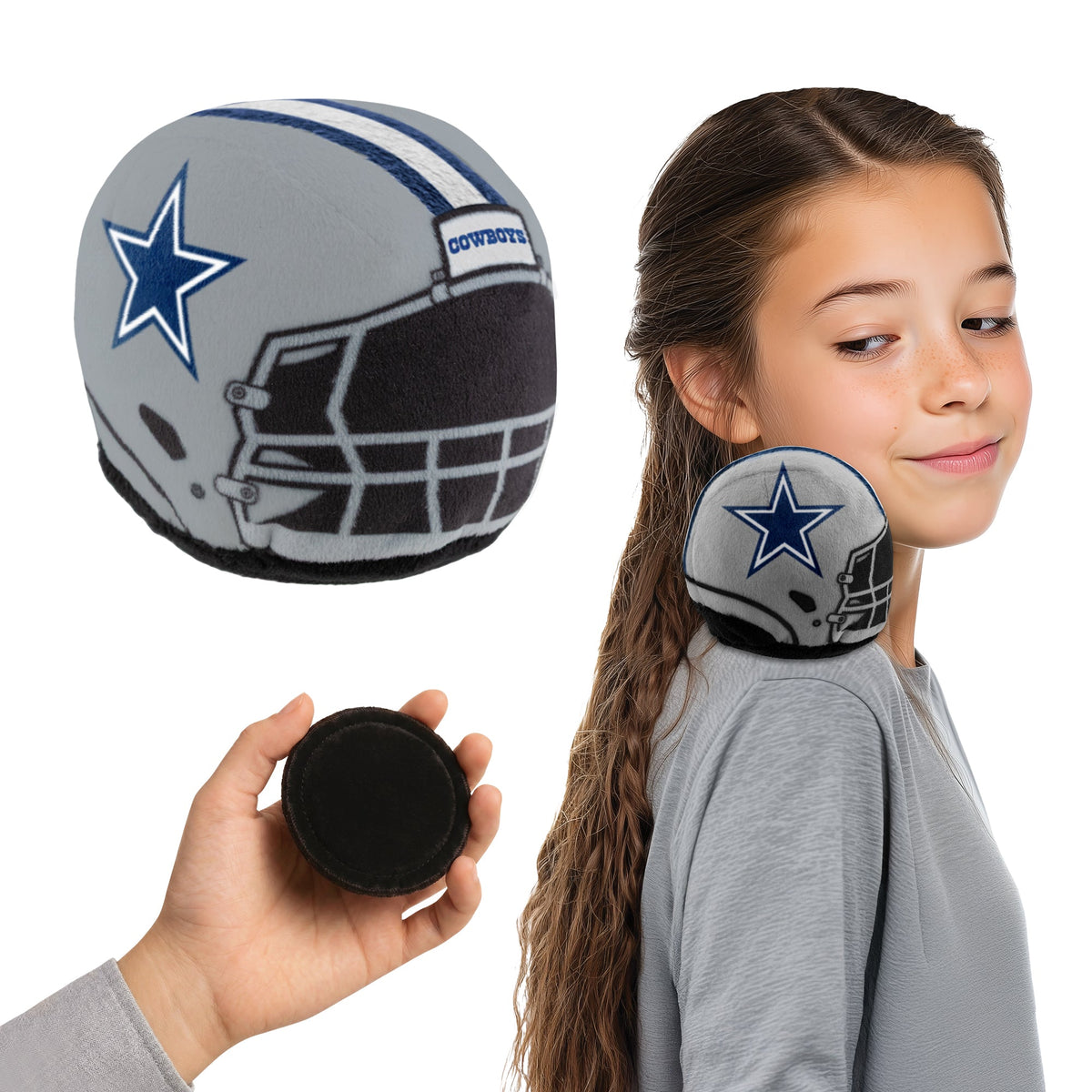 Dallas Cowboys Shoulder Buddy Helmet Plush