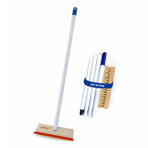Tampico Brush With Squeegee & 4-Piece Pole Set